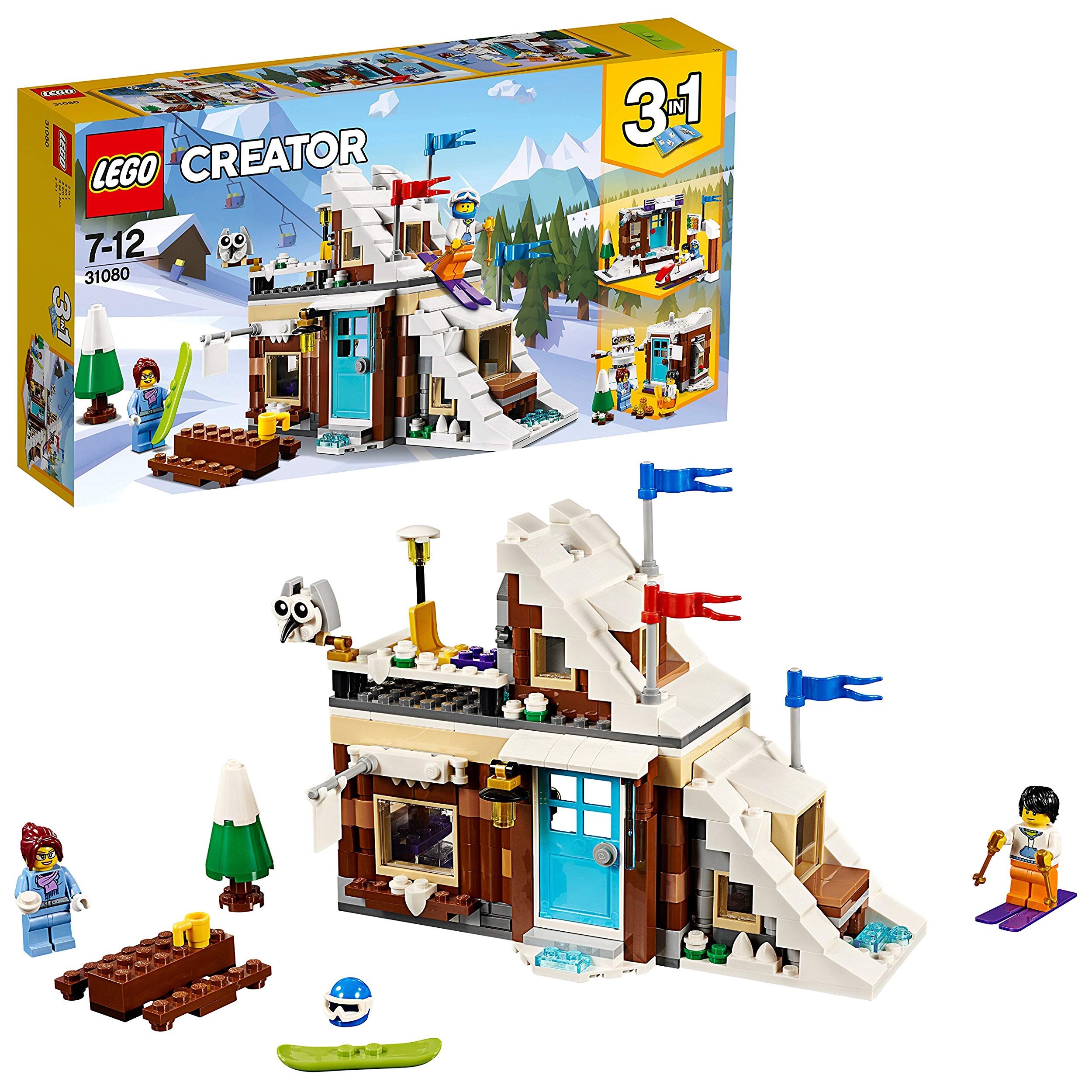 Lego Creator Modular Winter Sports Paradise Construction Toy