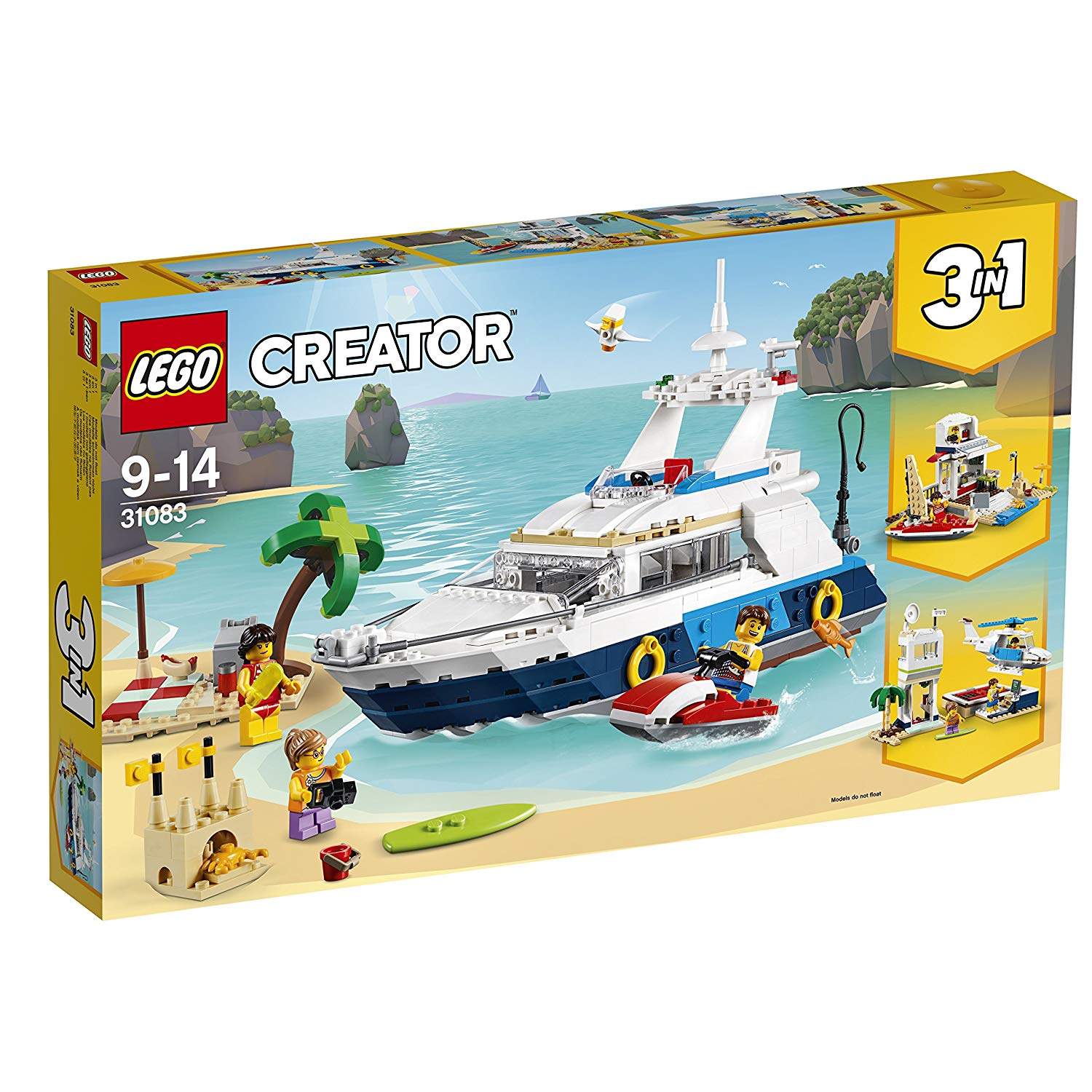 Lego Cruising Adventures Yacht