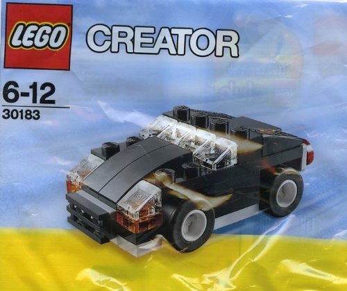 Lego Creator Black Car Set Bagged