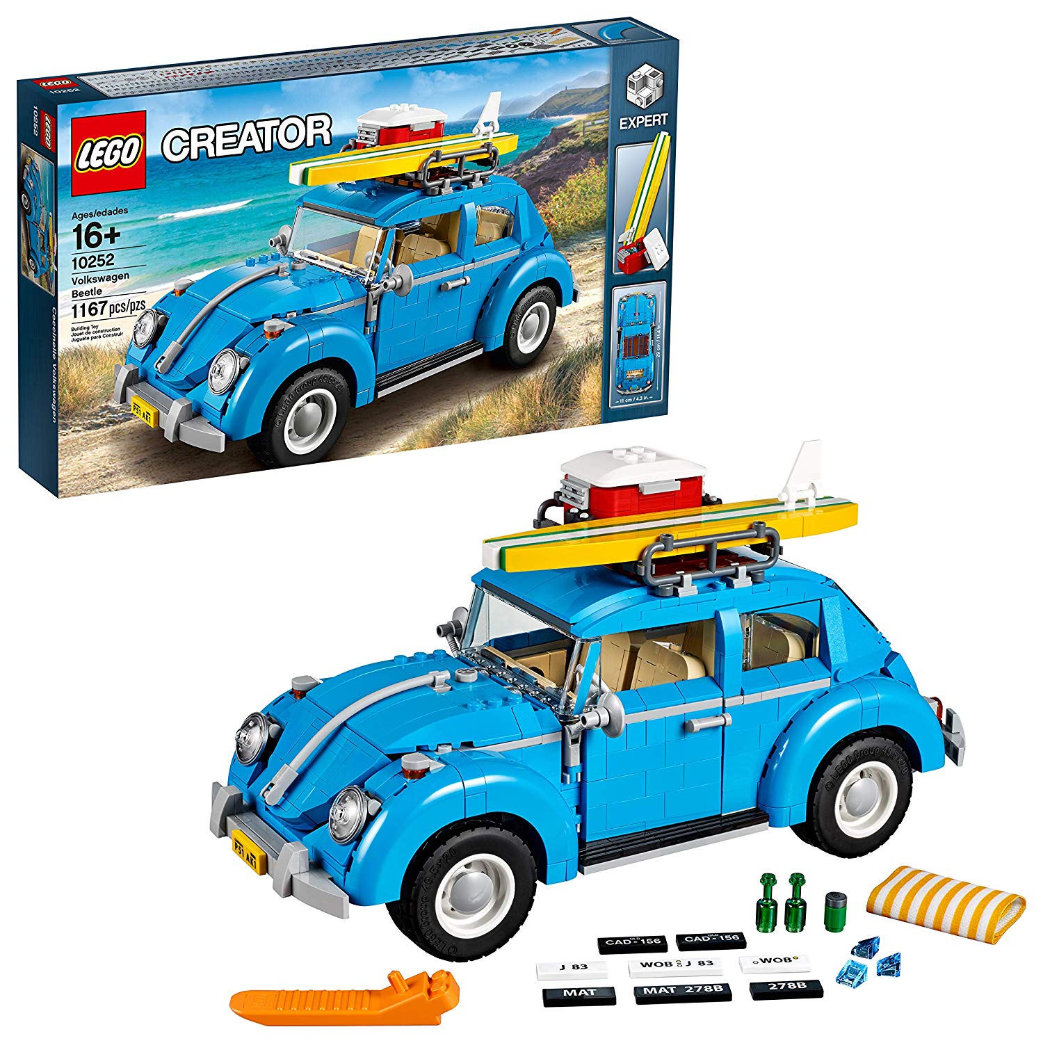 Lego Creator Expert Volkswagen Beetle Building Kit By Lego