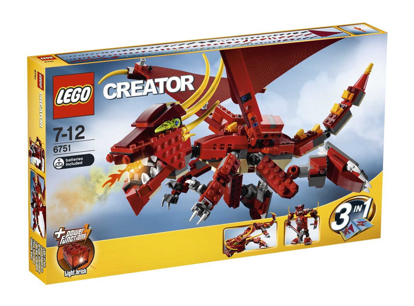 Lego Creator Fiery Legend