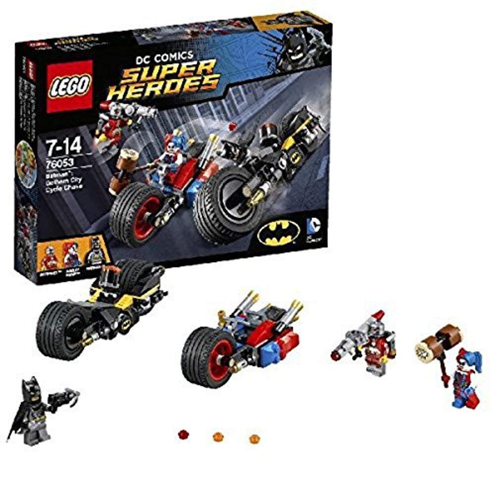 Lego Dc Super Heroes: 76053 Batman Gotham City/Batcycle Track Hunting
