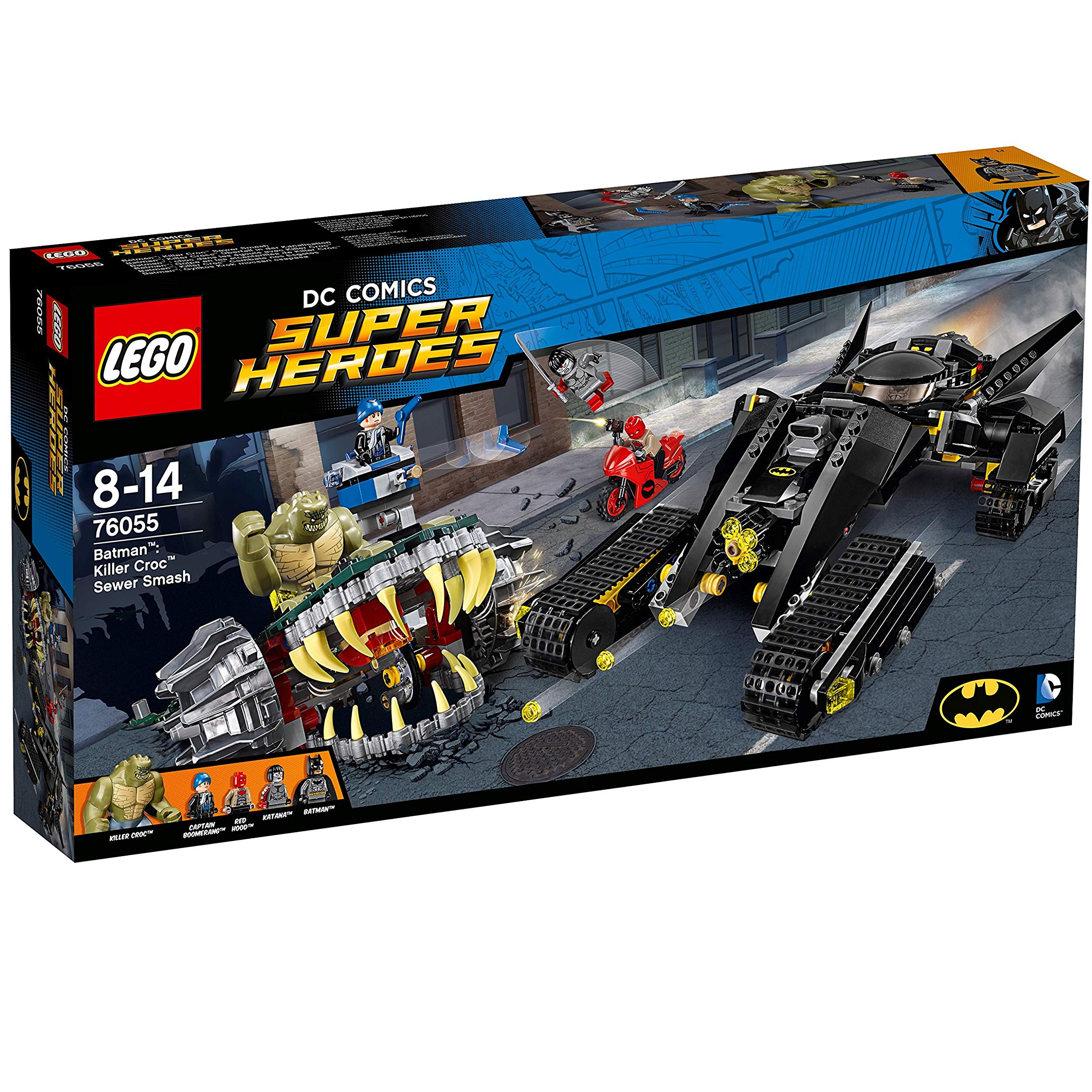 Lego Dc Universe Super Heroes Batman Killer Croc Attack In The Sewer