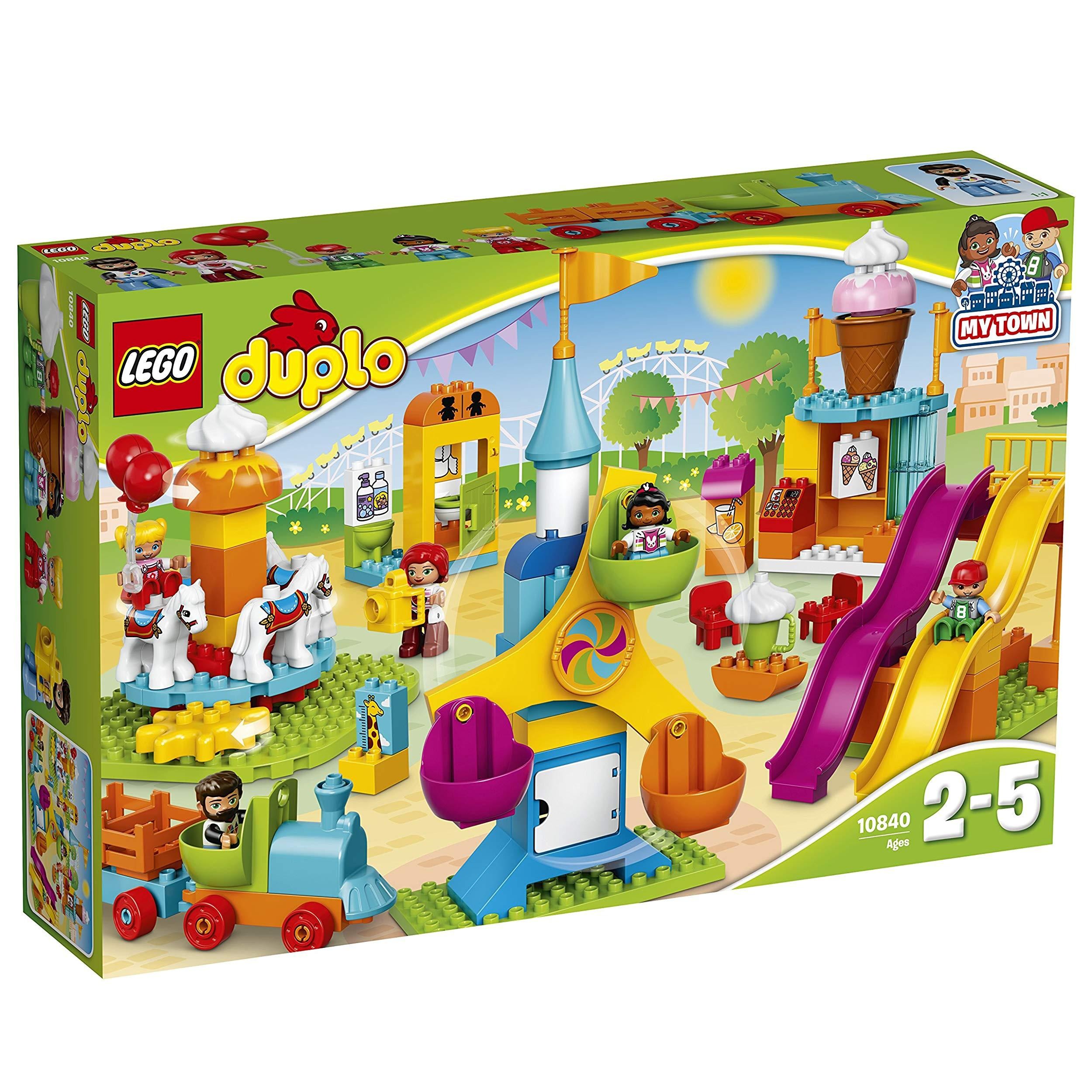 Lego Duplo Large Fair Ferris Wheel Merry Go Round
