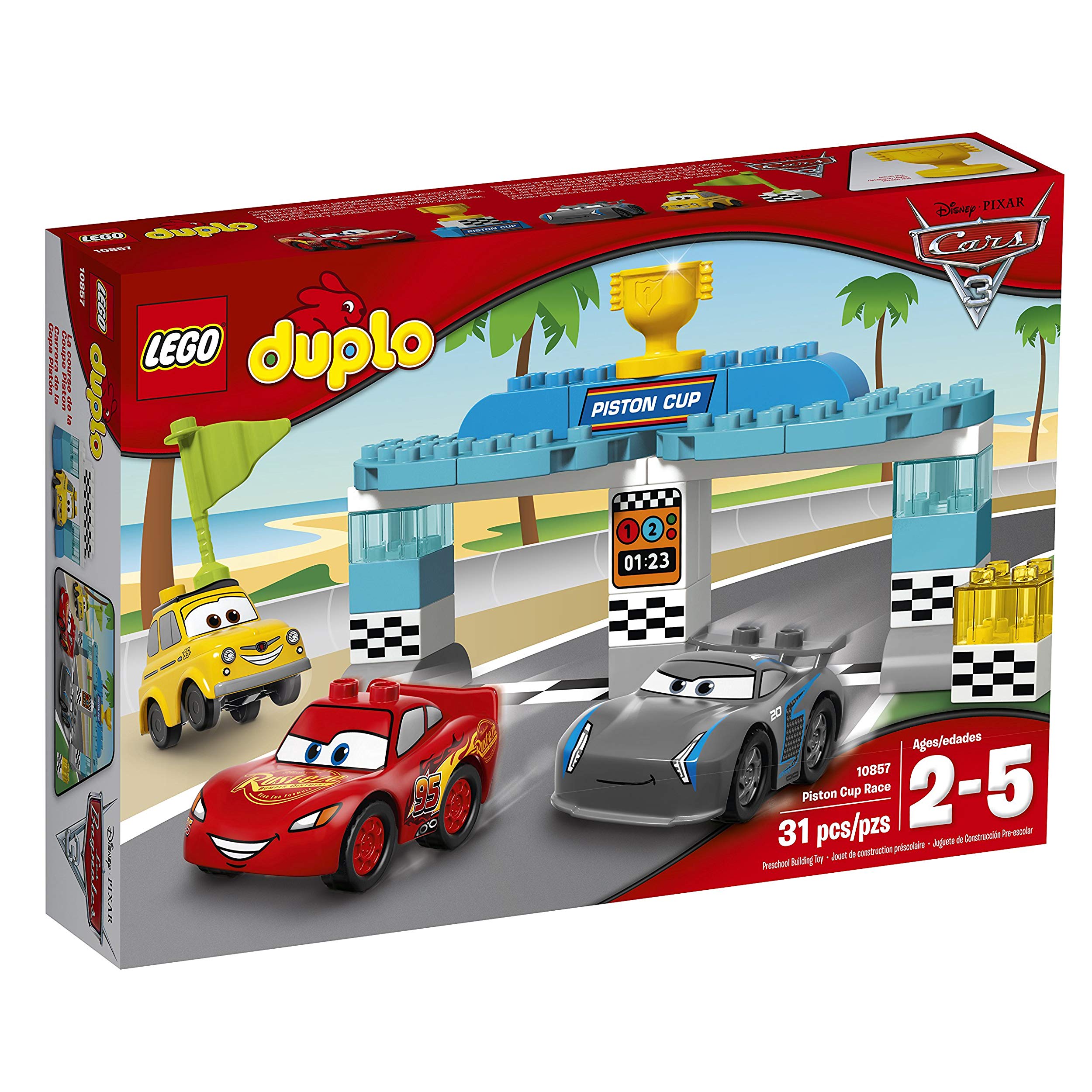 Lego Duplo Piston Cup Race