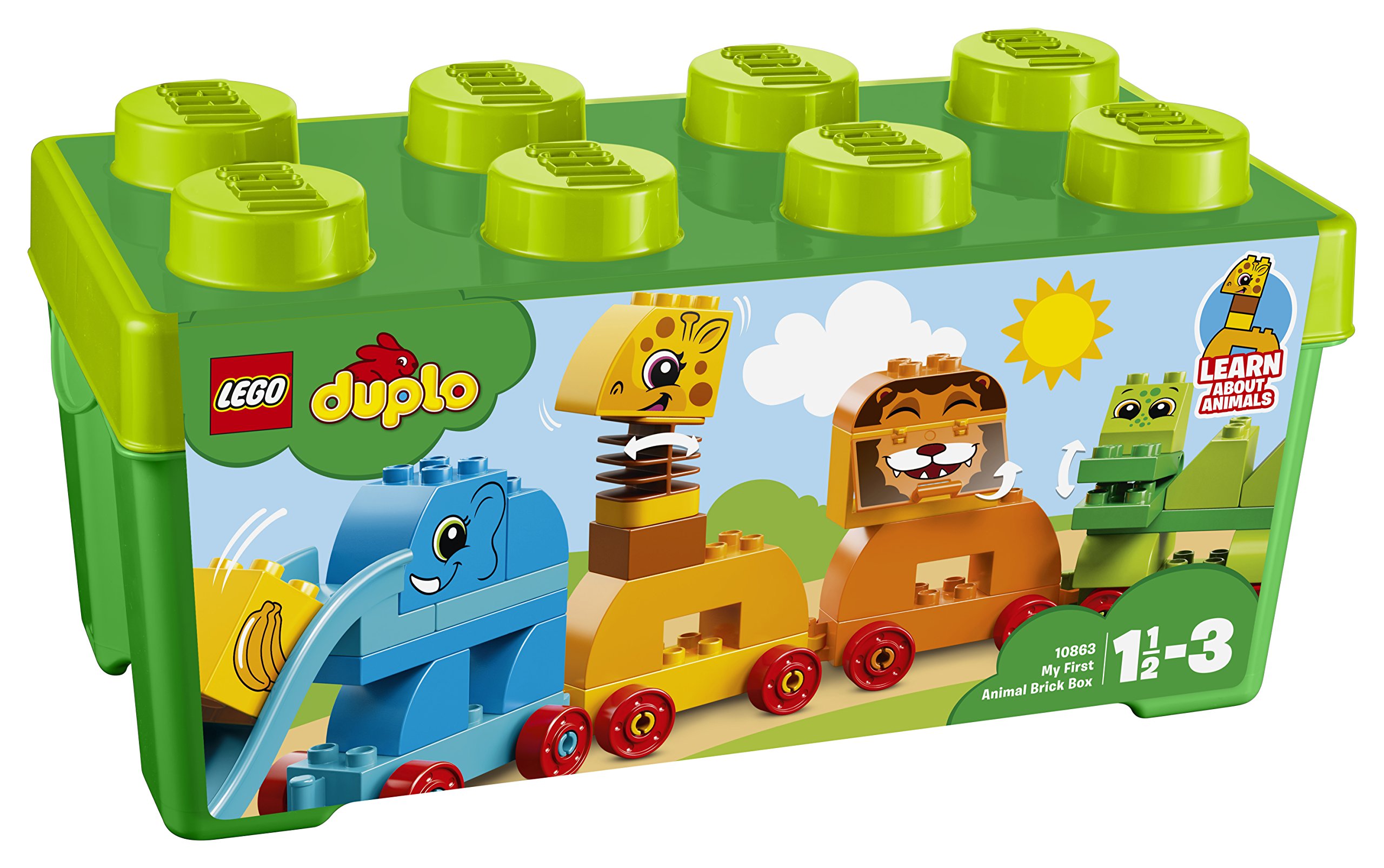 Lego Duplo Imaginary Play My First Stone Box With Animals