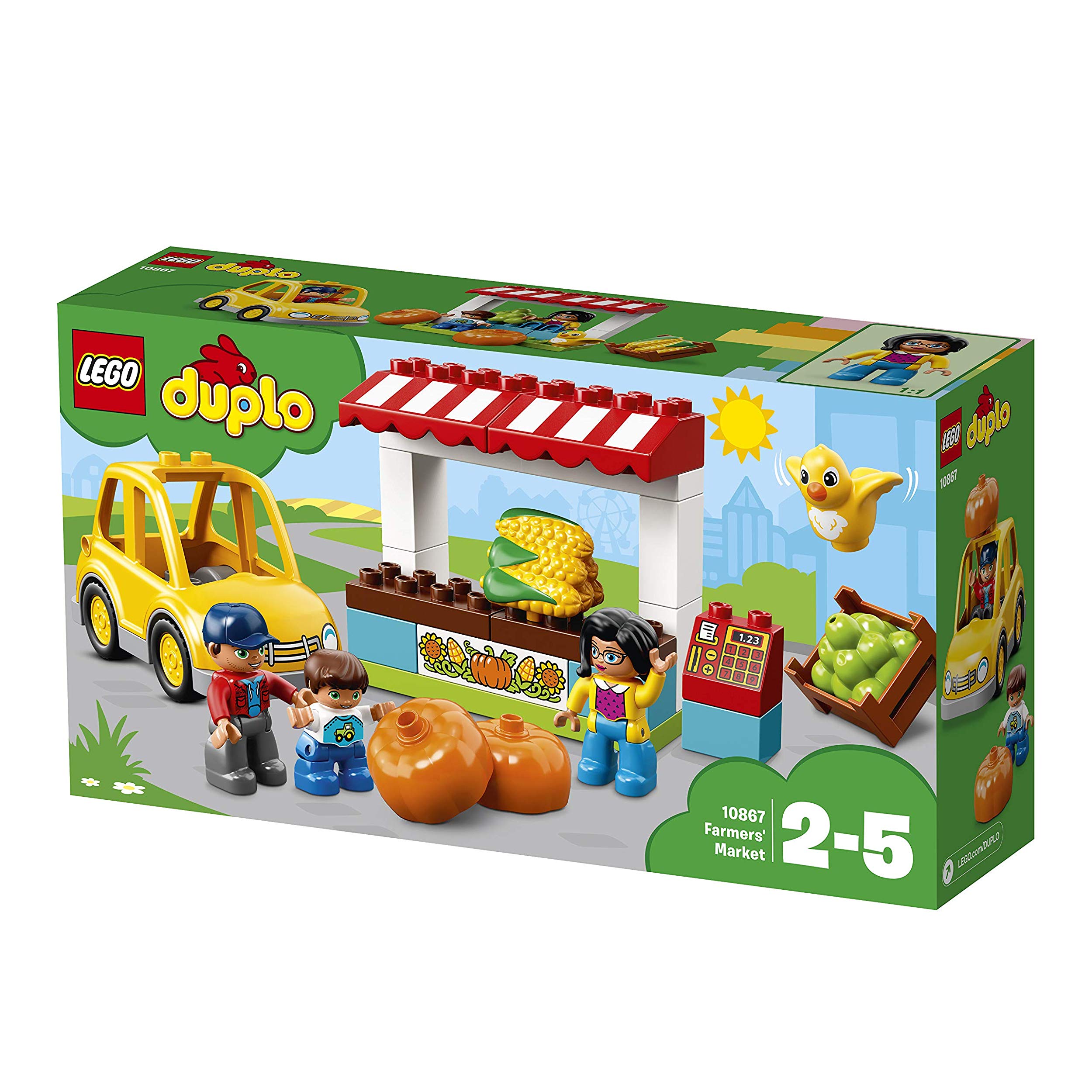 Lego Duplo Farmers Market Large Building Blocks