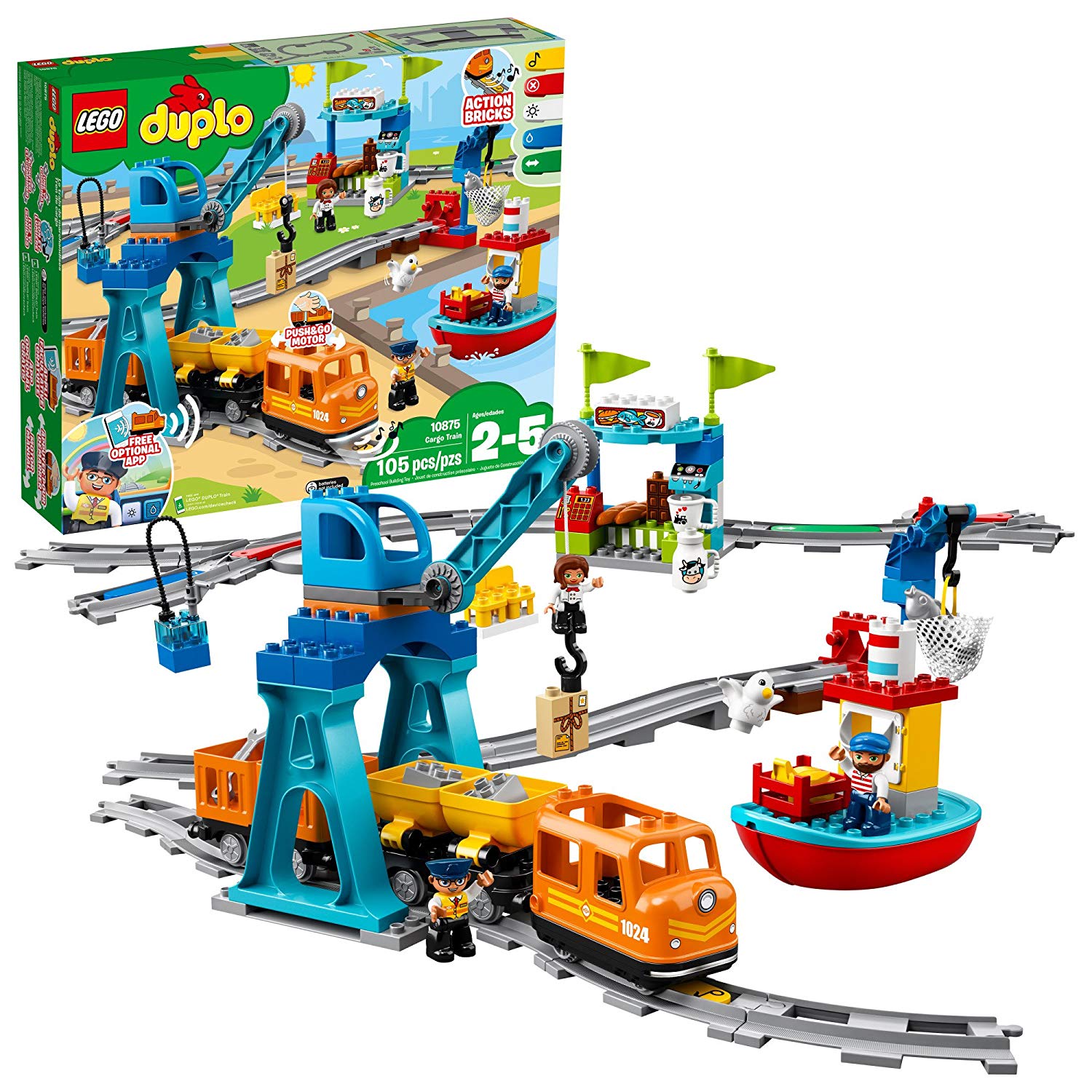 Lego Duplo Push And Go Goods Train