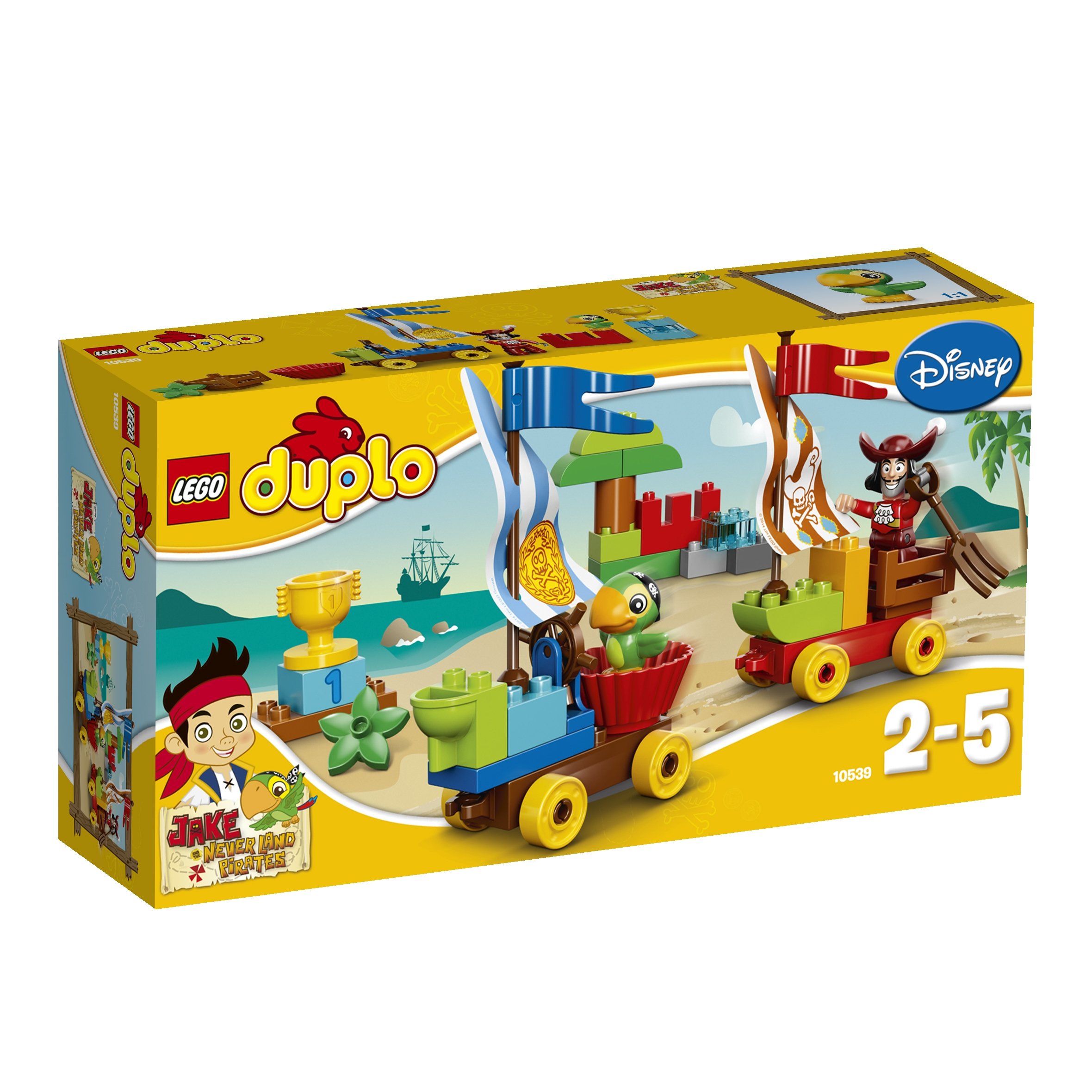 Lego Duplo Jake And The Never Land Pirates Beach Racing