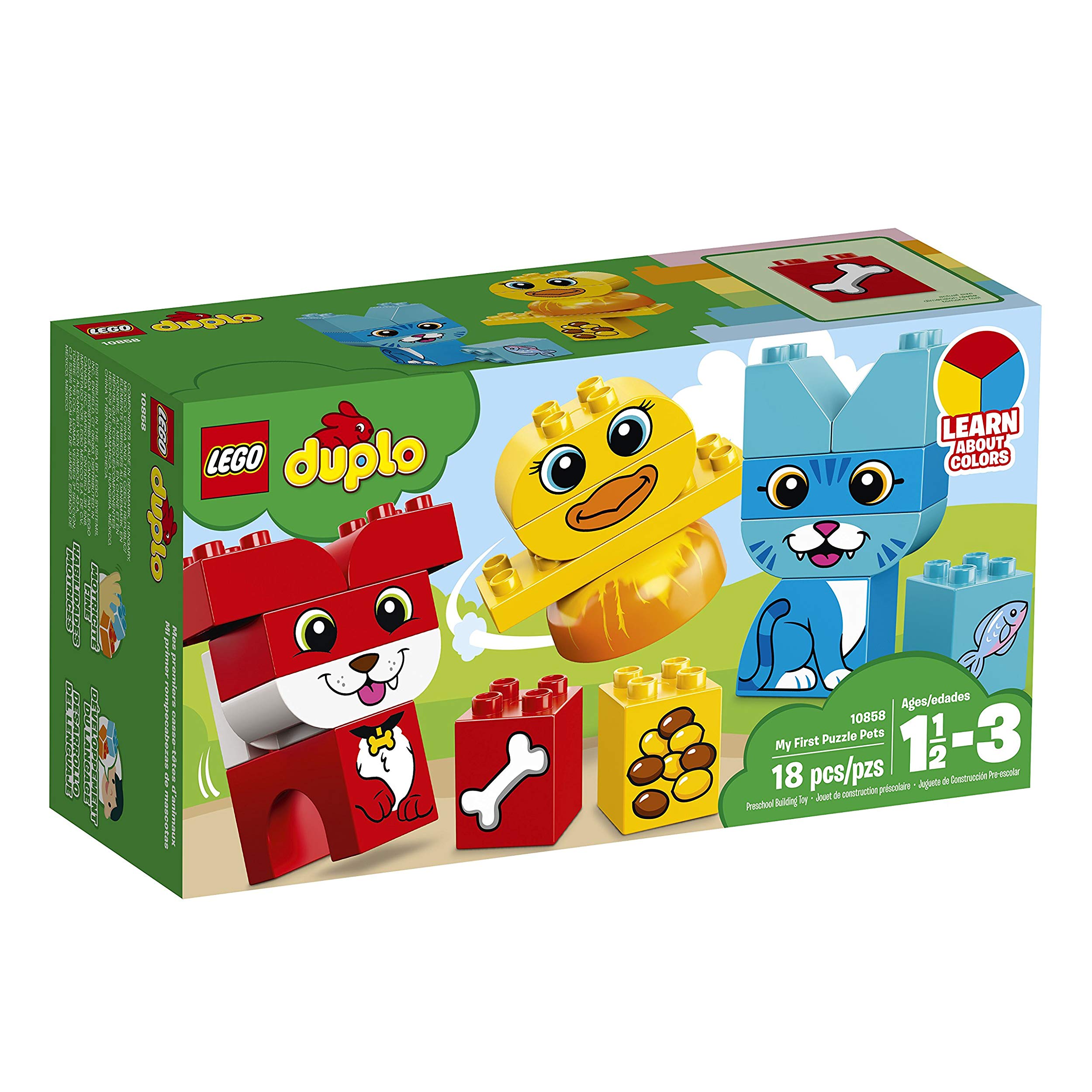 Lego Duplo My First Animals Learn Colours For Young Children