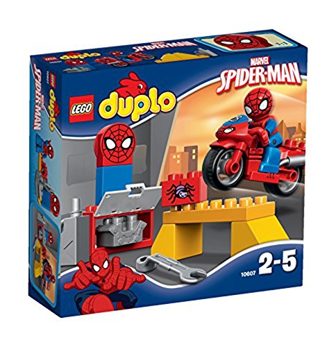 Lego Duplo Spider Man Web Bike Workshop Figure