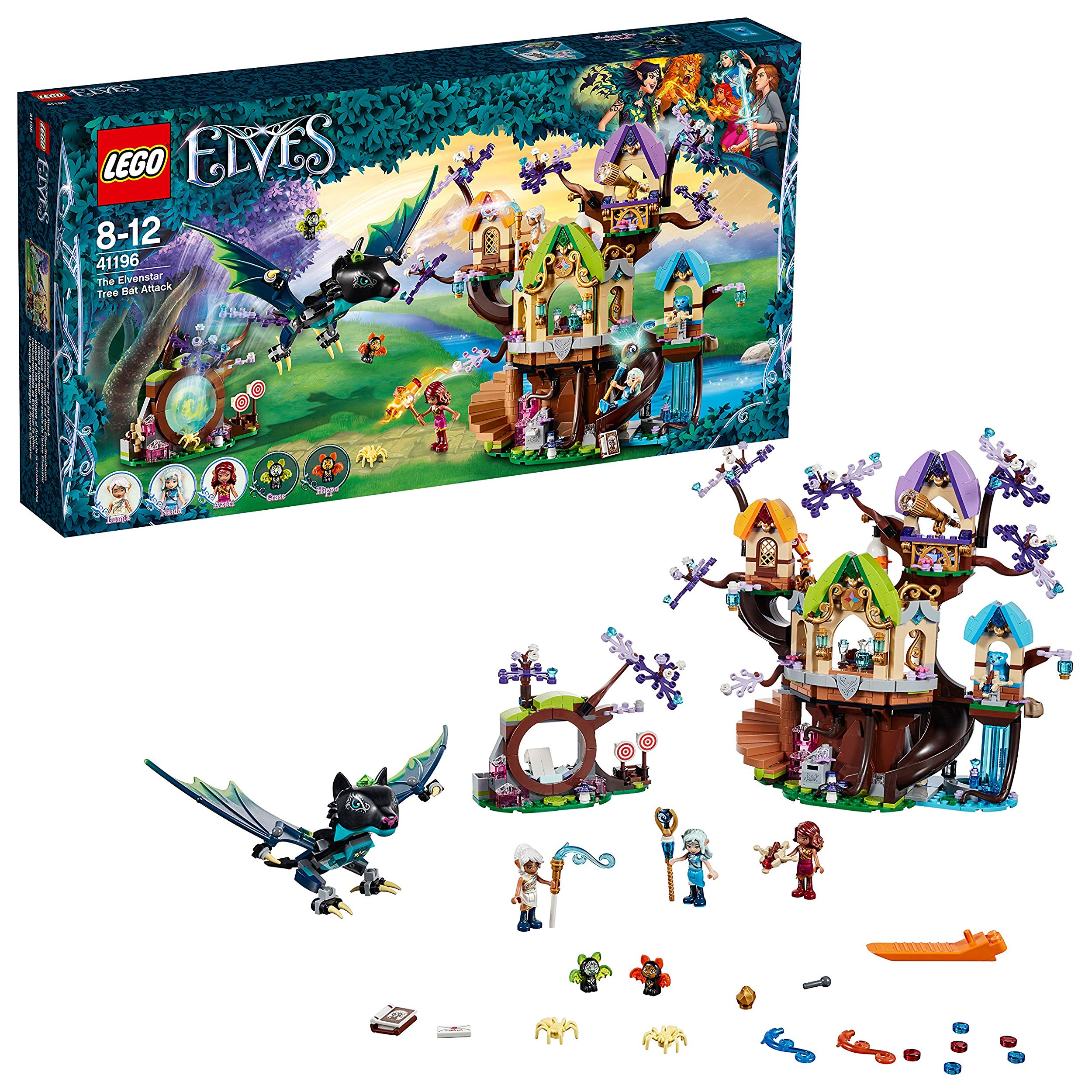 Lego Elves Bat Angr Reef On The Elf Star Tree