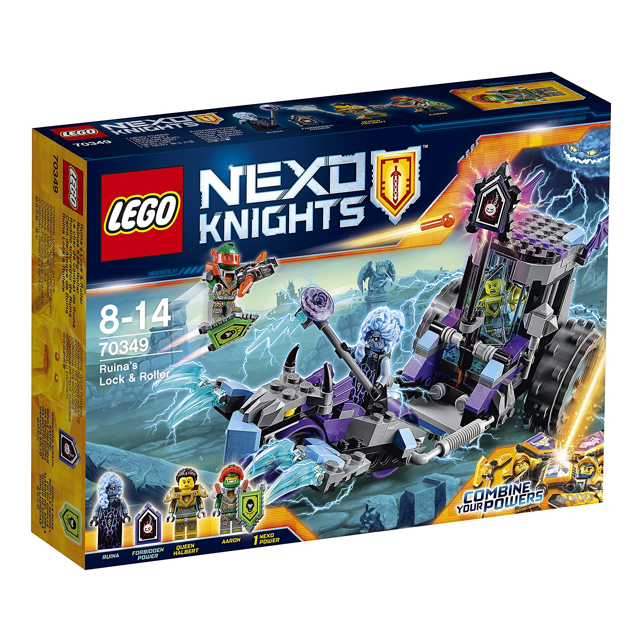 Lego Form Nexo Knights Ruinas Cage Roller