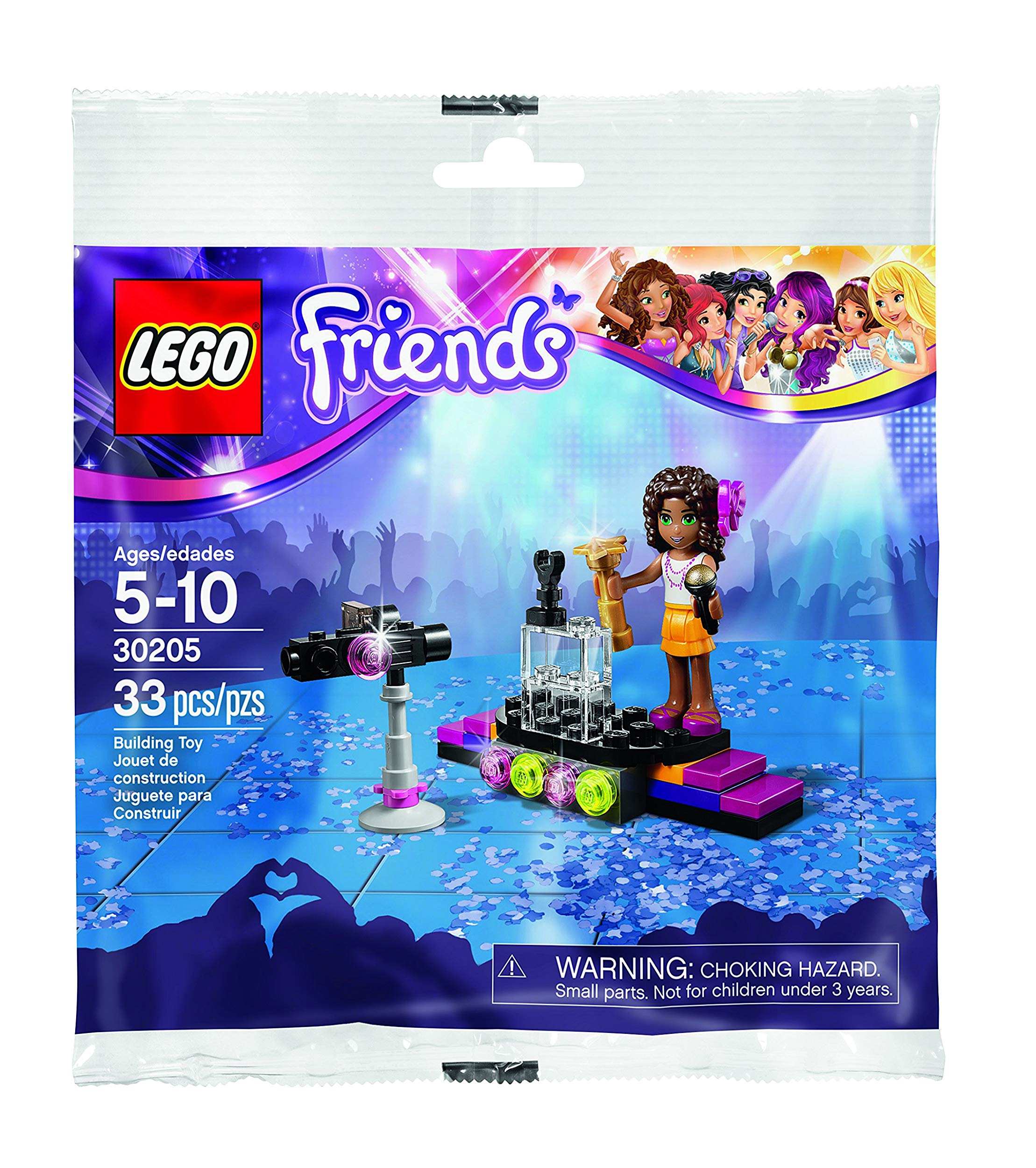 Lego Friends Pop Star New Set With Andrea Bagged New