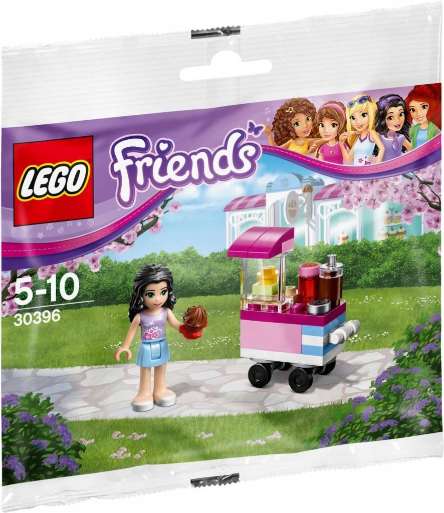 Lego Friends Cupcake Stand Bag Polybag Novelty