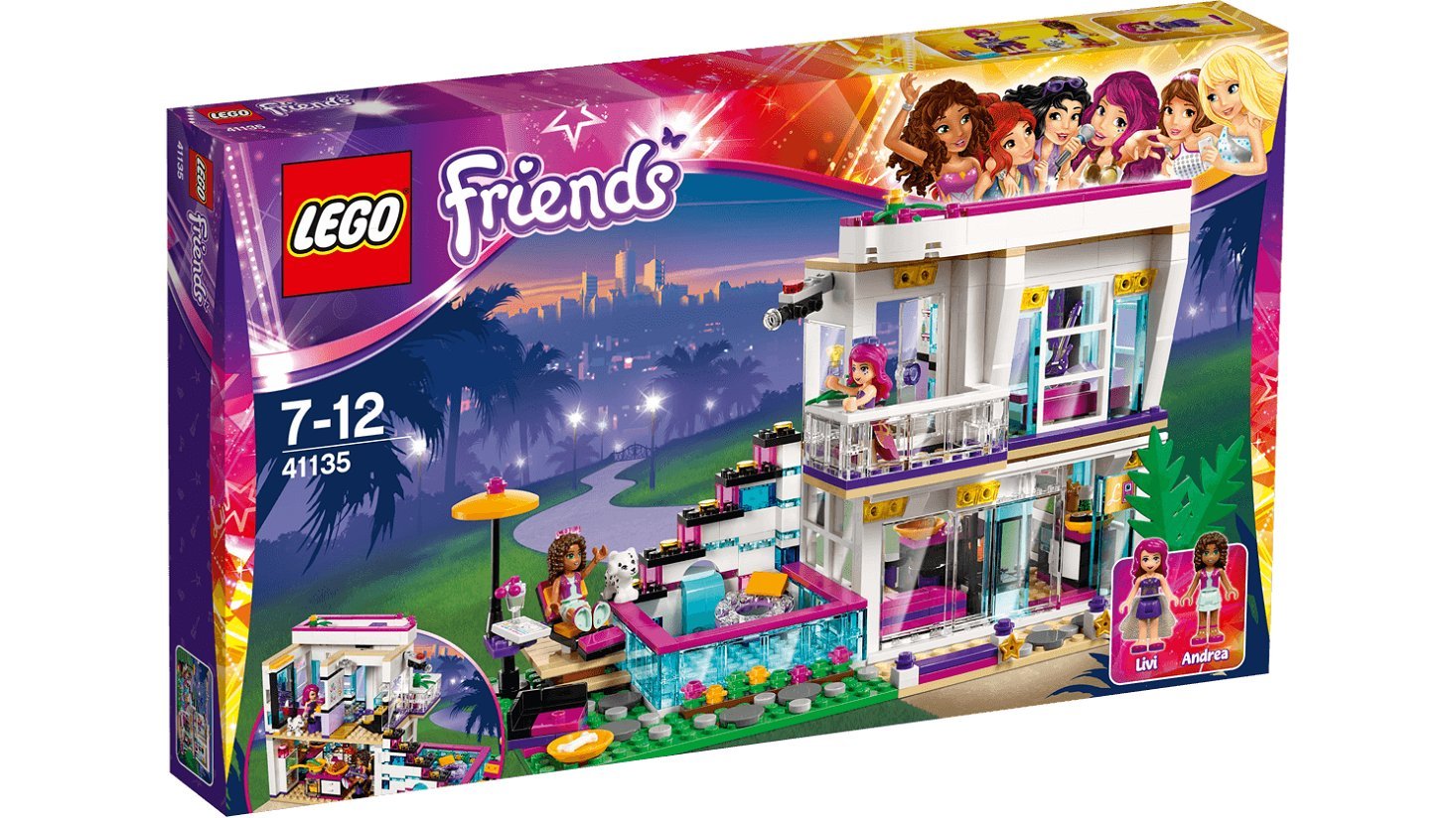 Lego Friends 41135: Livis Pop Star House  Mixed