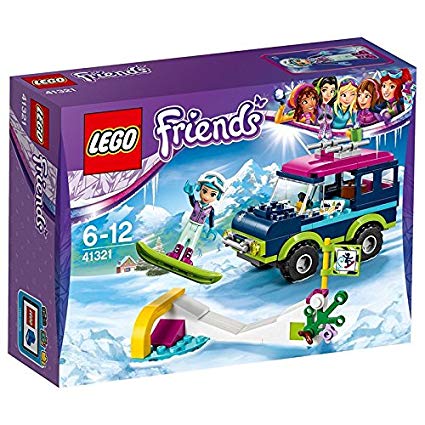 Lego Friends Off Road Vehicle Winter Sports Place