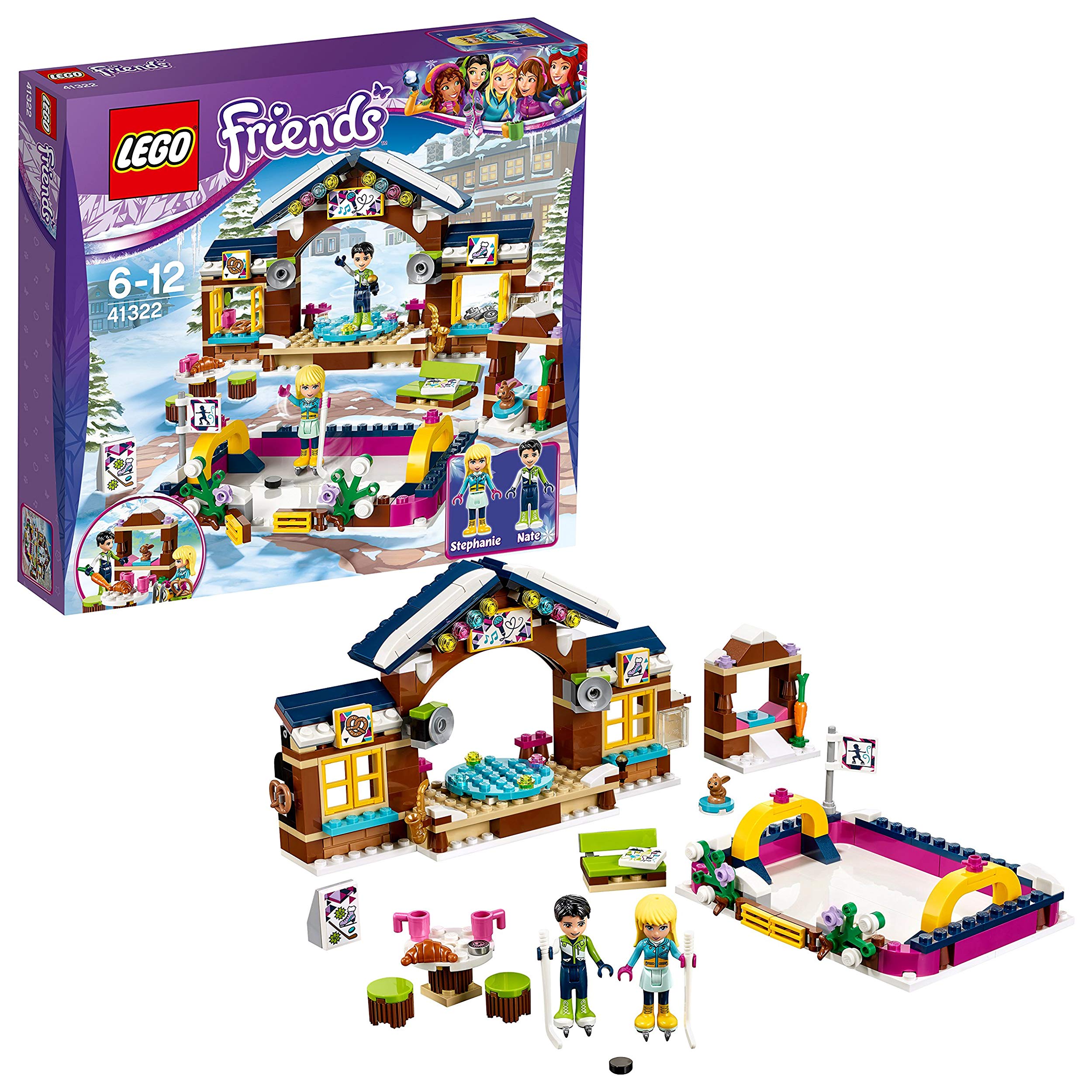 Lego Friends Skating Winter Sports Space Place