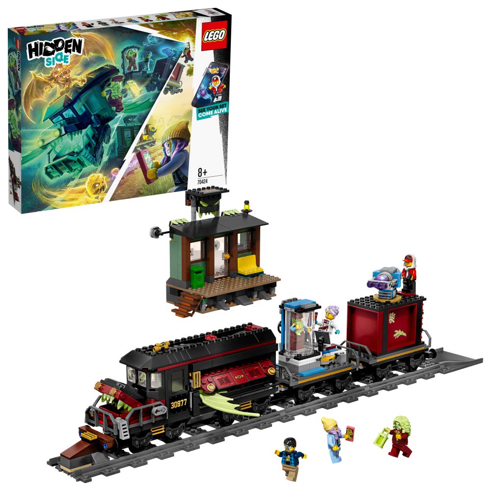 Lego Hidden Side 70424 Ghost Train Toy For Children With Augmented Reality 