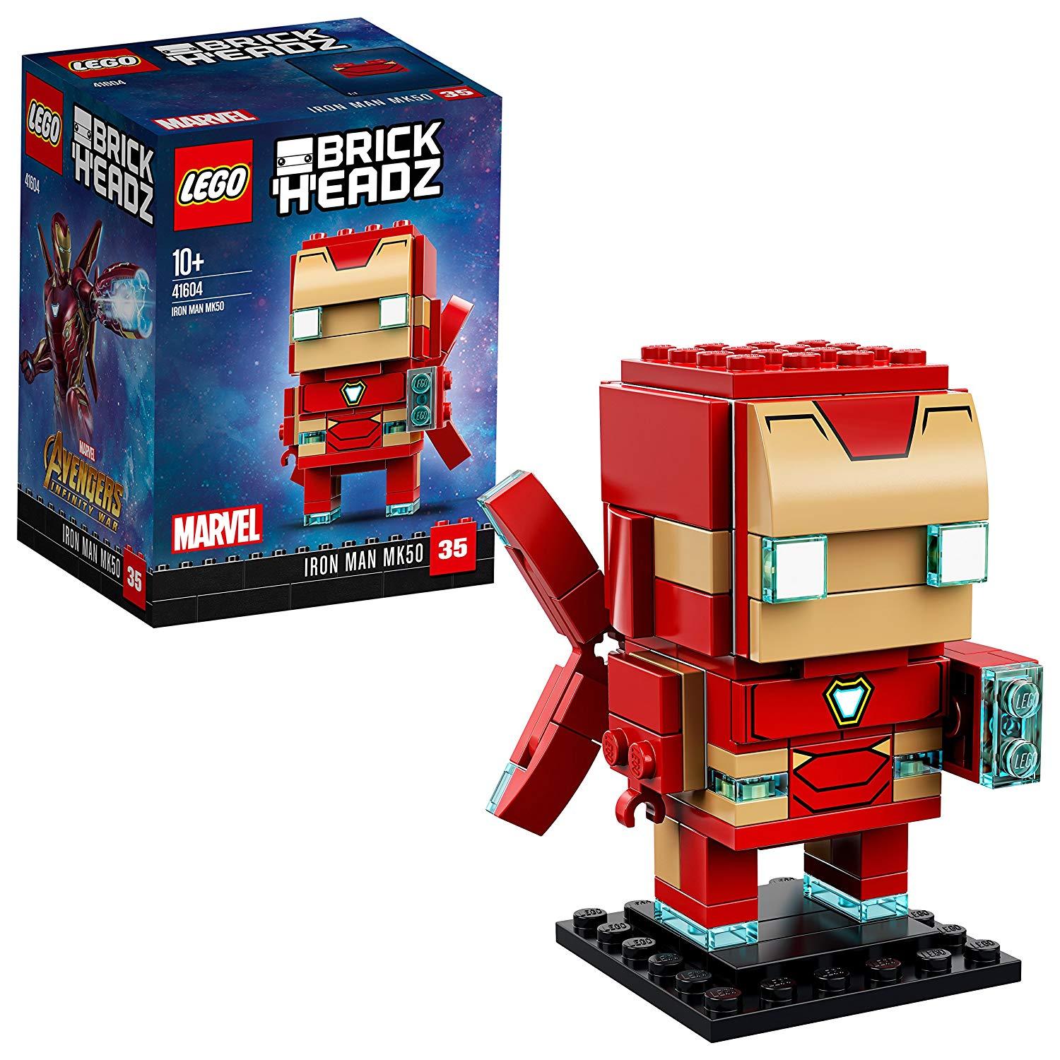 Lego Iron Man Brickheadz Mk Baubarer Character