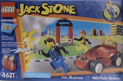 Lego Jack Stone Red Flash Station