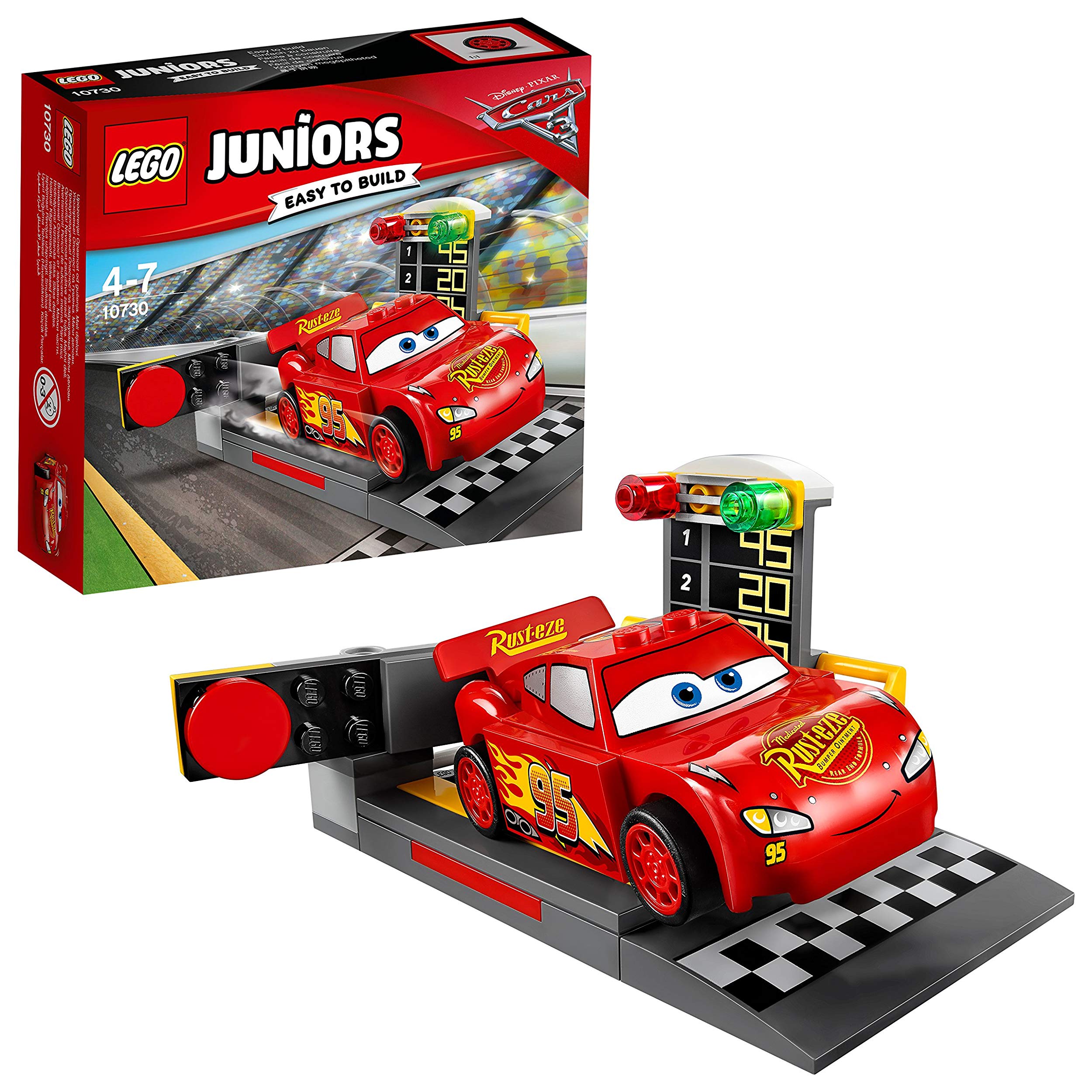 Lego Juniors Lightning Mcqueens Speed Ramp