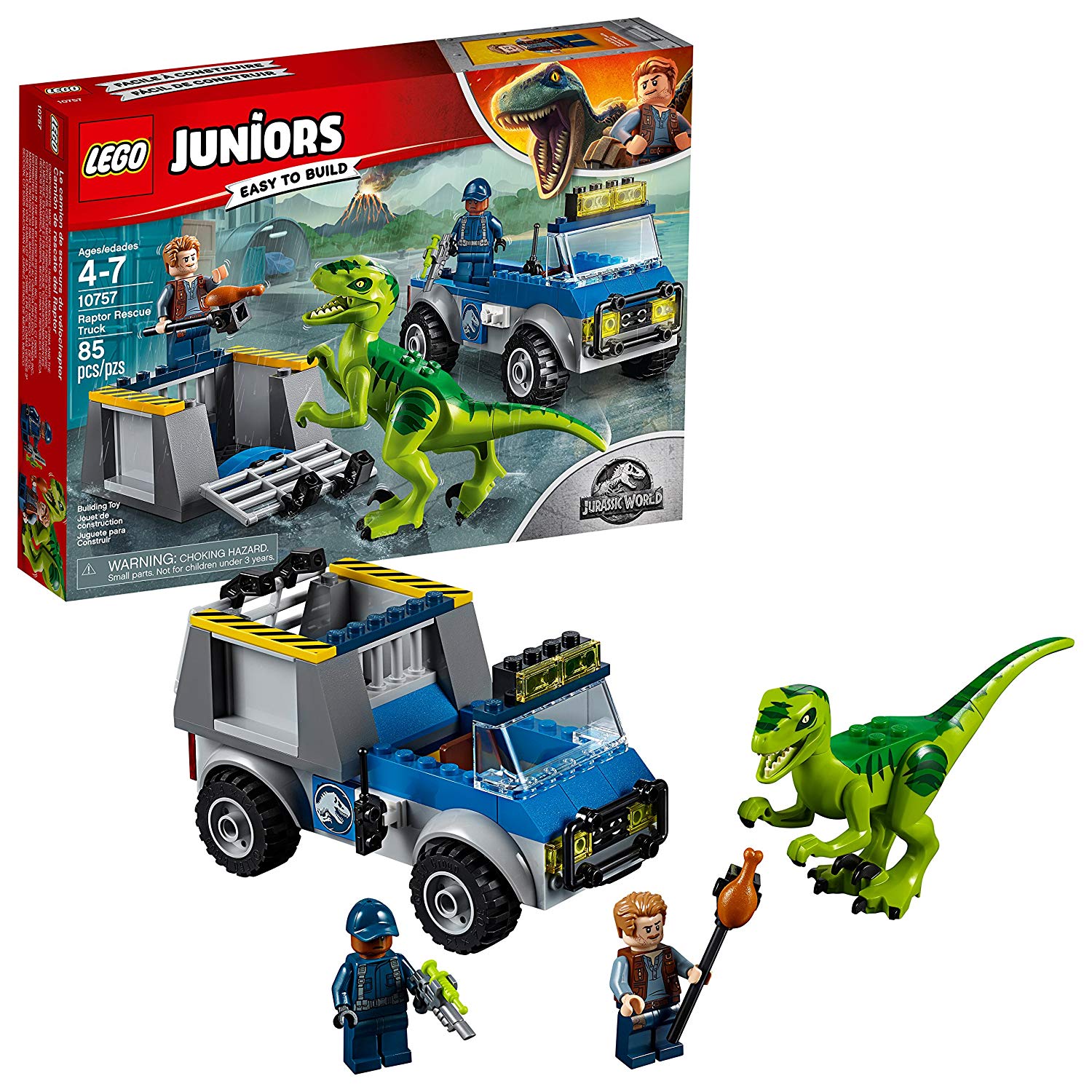 Lego Juniors Raptors Rescue Transporter Pieces