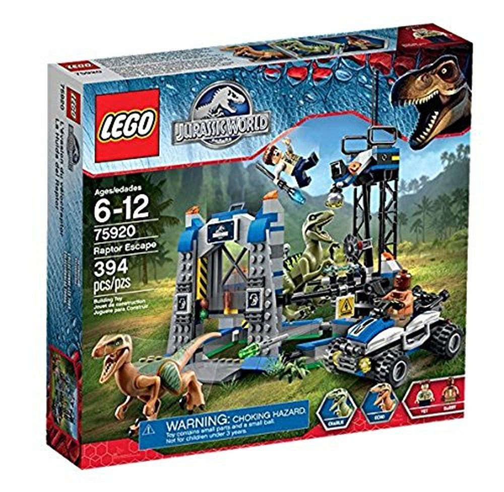 Lego Jurassic World Raptor Escape
