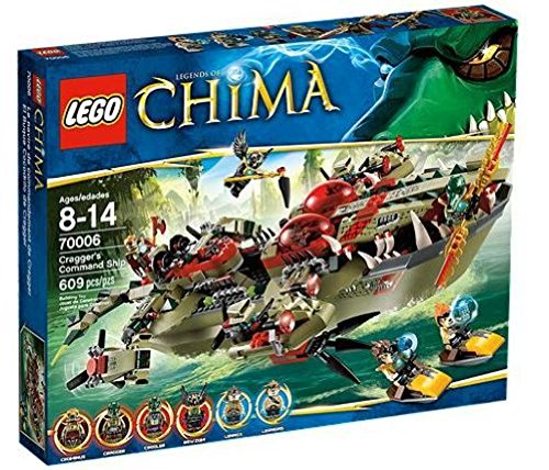 Lego Legends Of Chima Craggers Command Ship