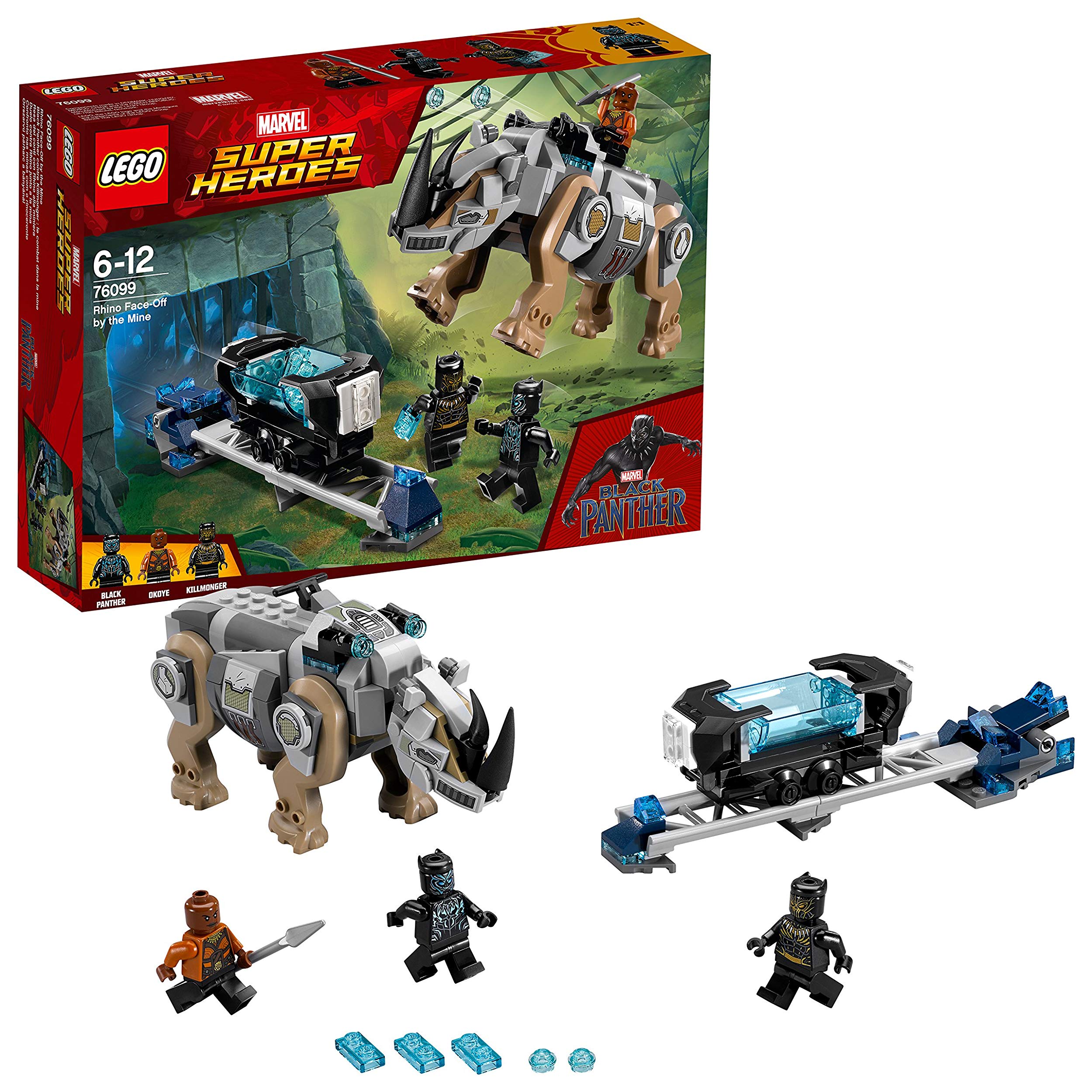 Lego Marvel Super Heroes Rhino Face Off By The Toy For Boys And Girls