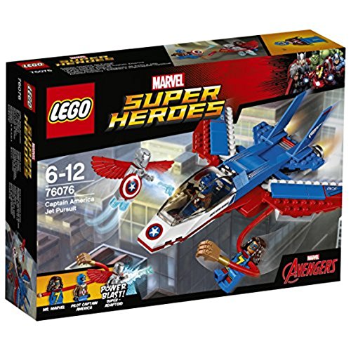 Lego Marvel Super Heroes Captain America Fighter Jets Super Hero Toy