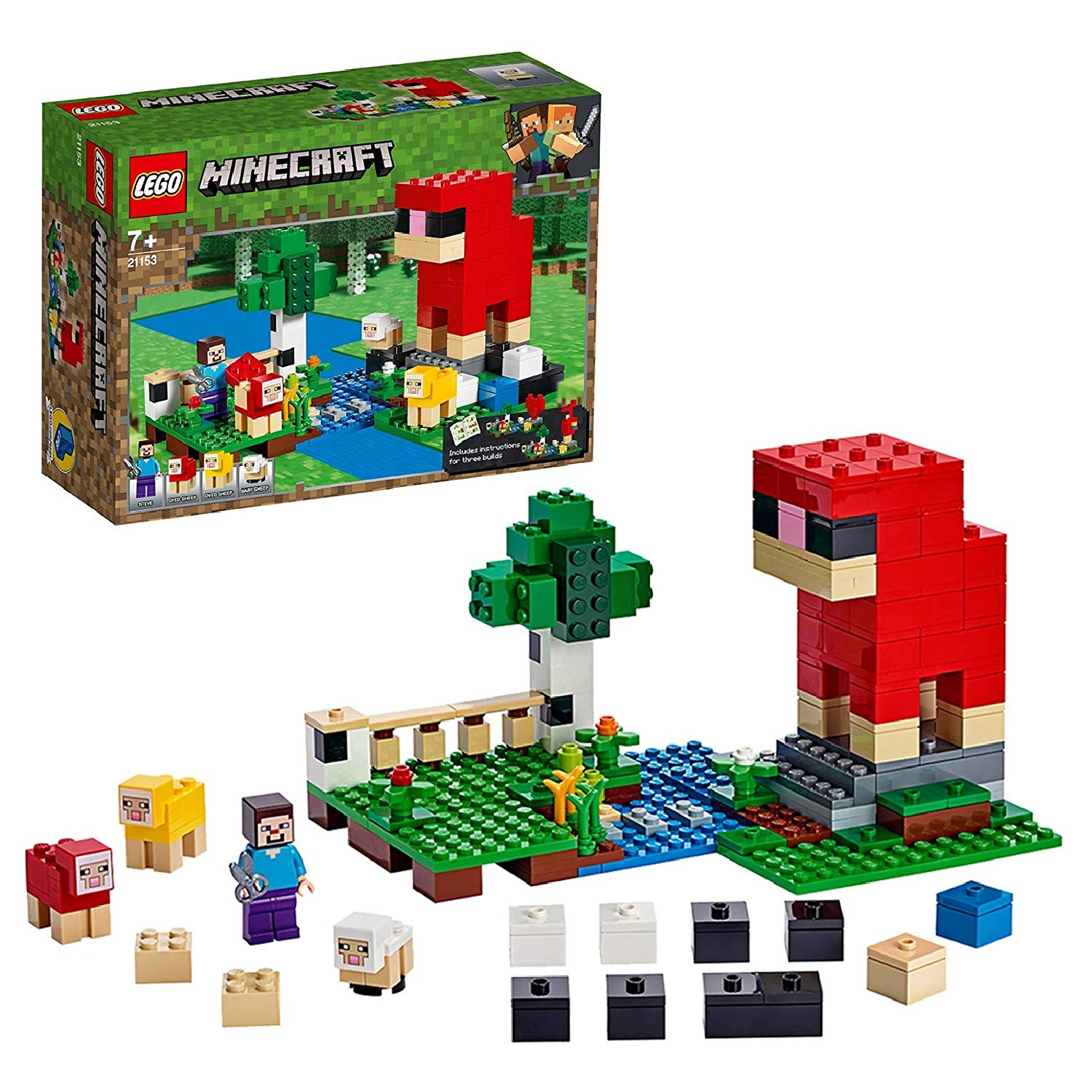Lego Minecraft 21153 - The Sheep Arm Building Kit