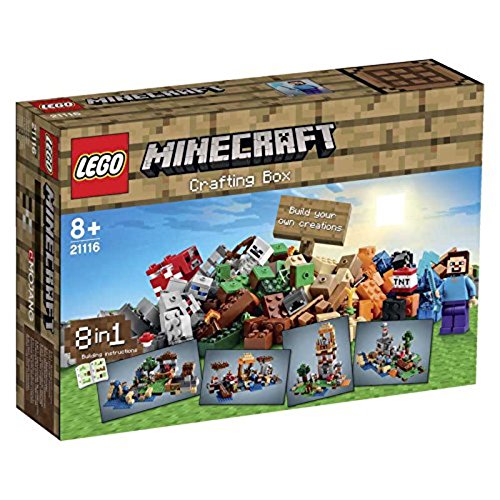 Lego Minecraft Crafting Box
