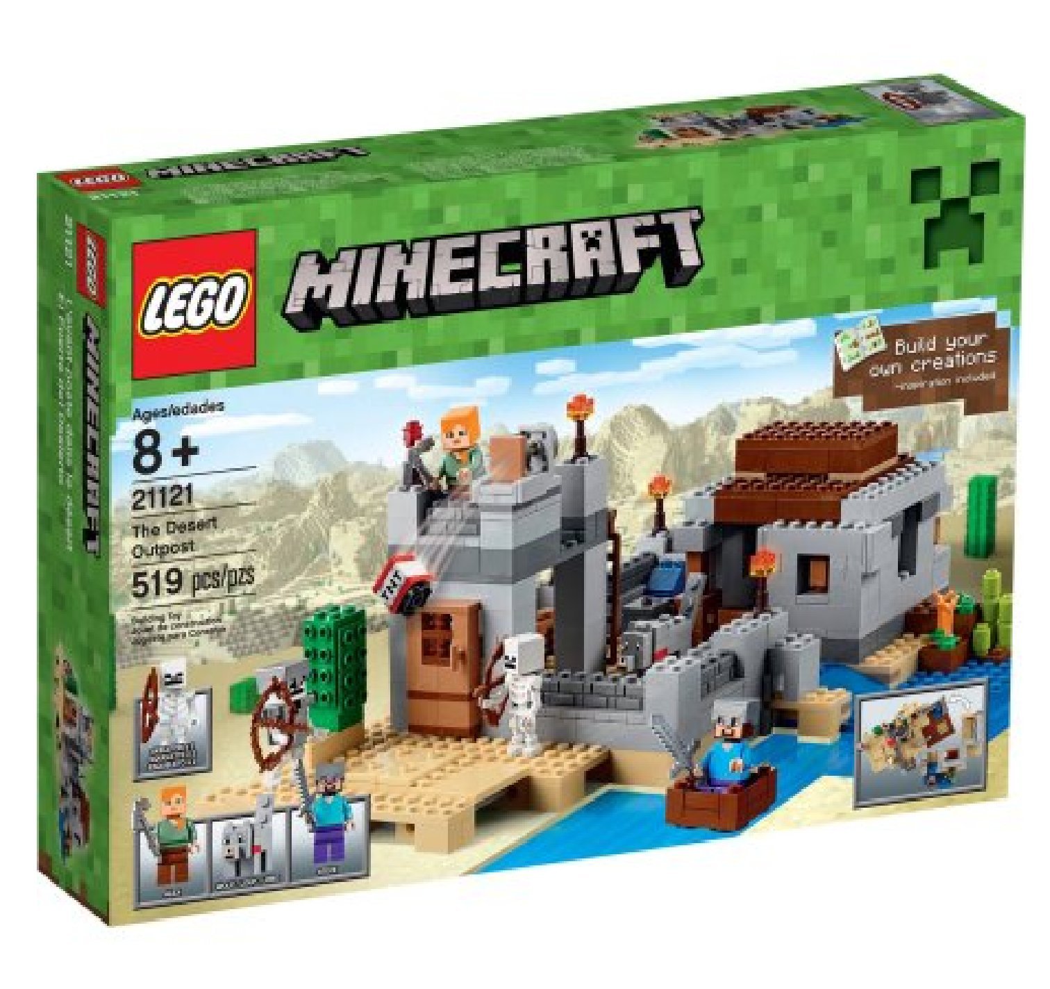 Lego Minecraft The Desert Outpost