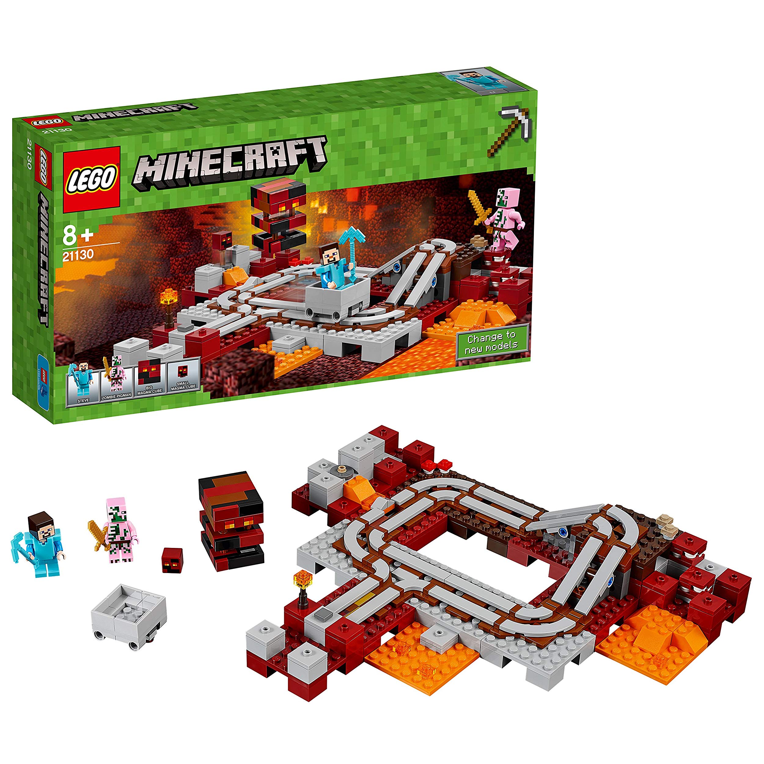 Lego Minecraft The Nether Railway