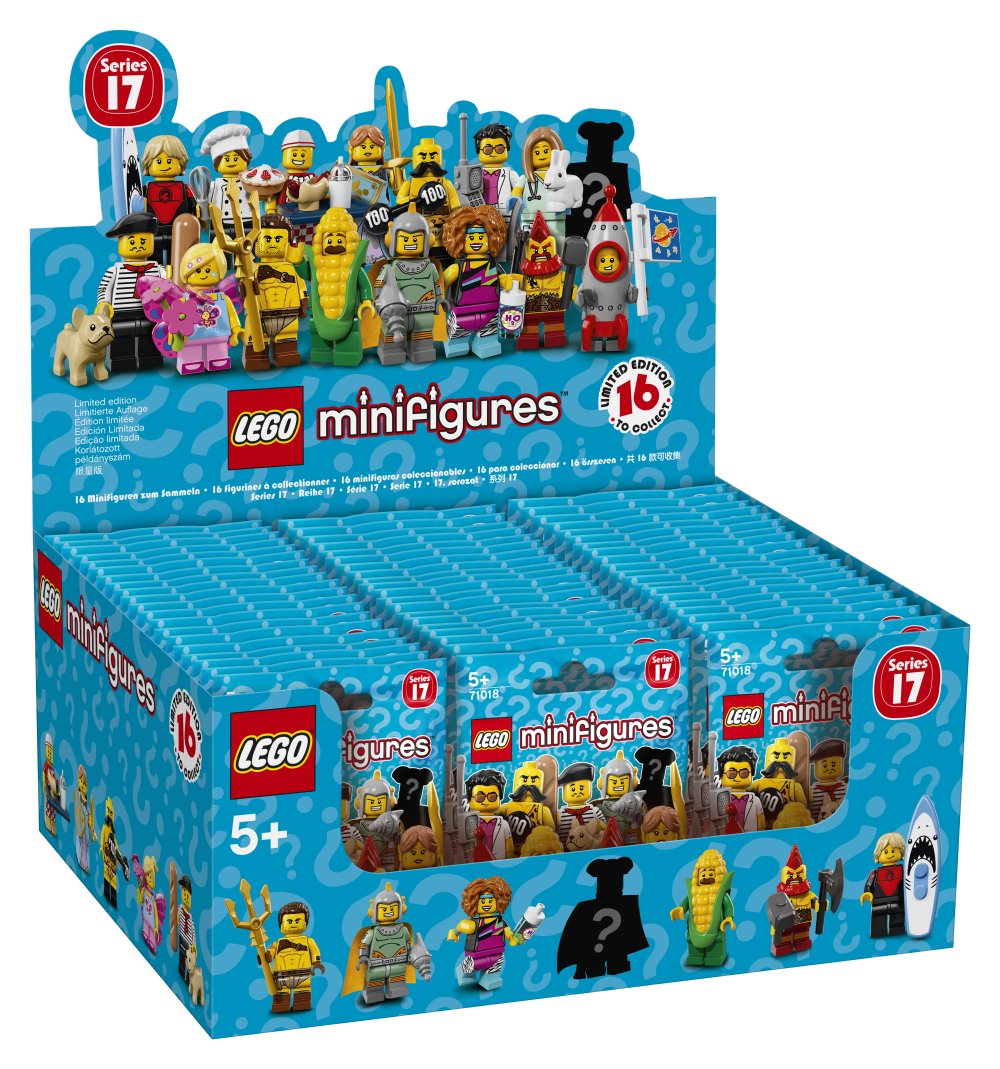Lego – Mini Figures – Series 17 – Display With 60 Blind Bags
