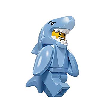 Lego Minifigures Series Shark Man Fancy Dress Costume