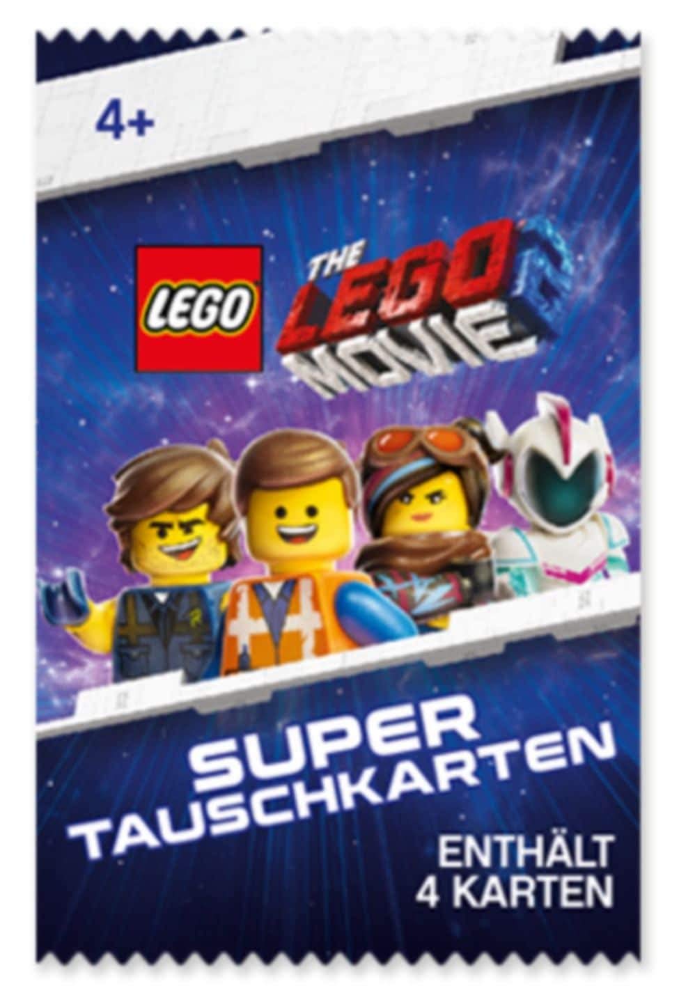 Lego Movie2 5005797 Trading Card Pack With 4 Trading Cards