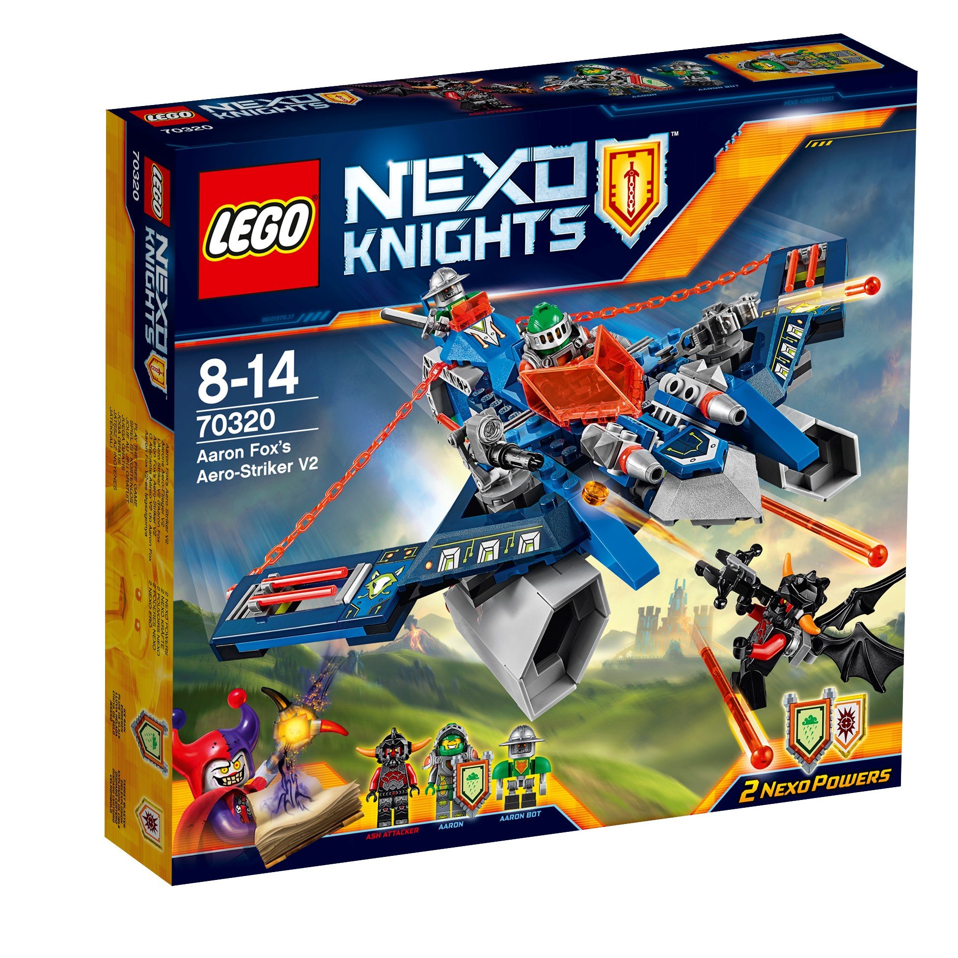 Lego Nexo Knights Aarons Aero Flyer V