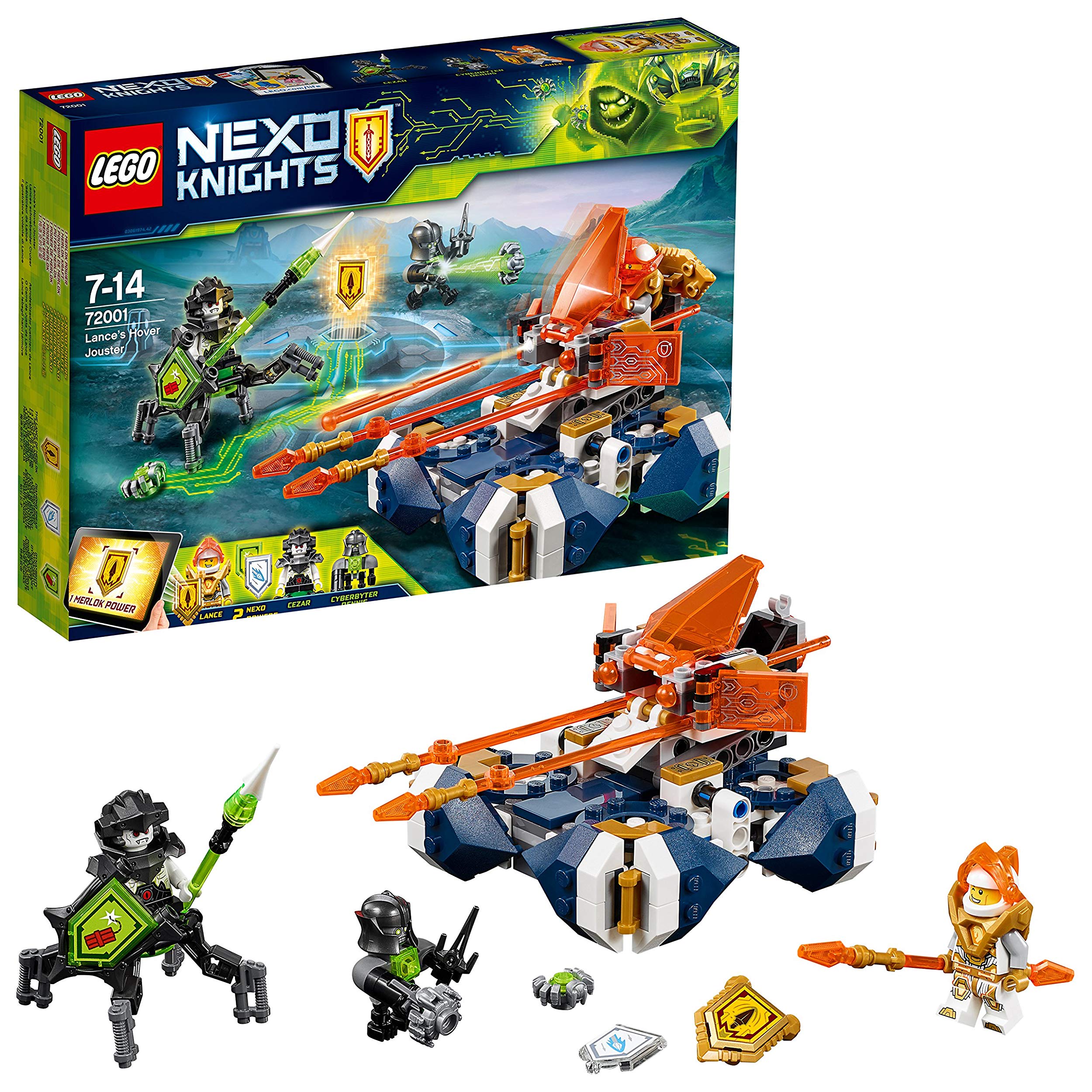 Lego Nexo Knights Lances Floating Cruiser Entertainment Toy For Children