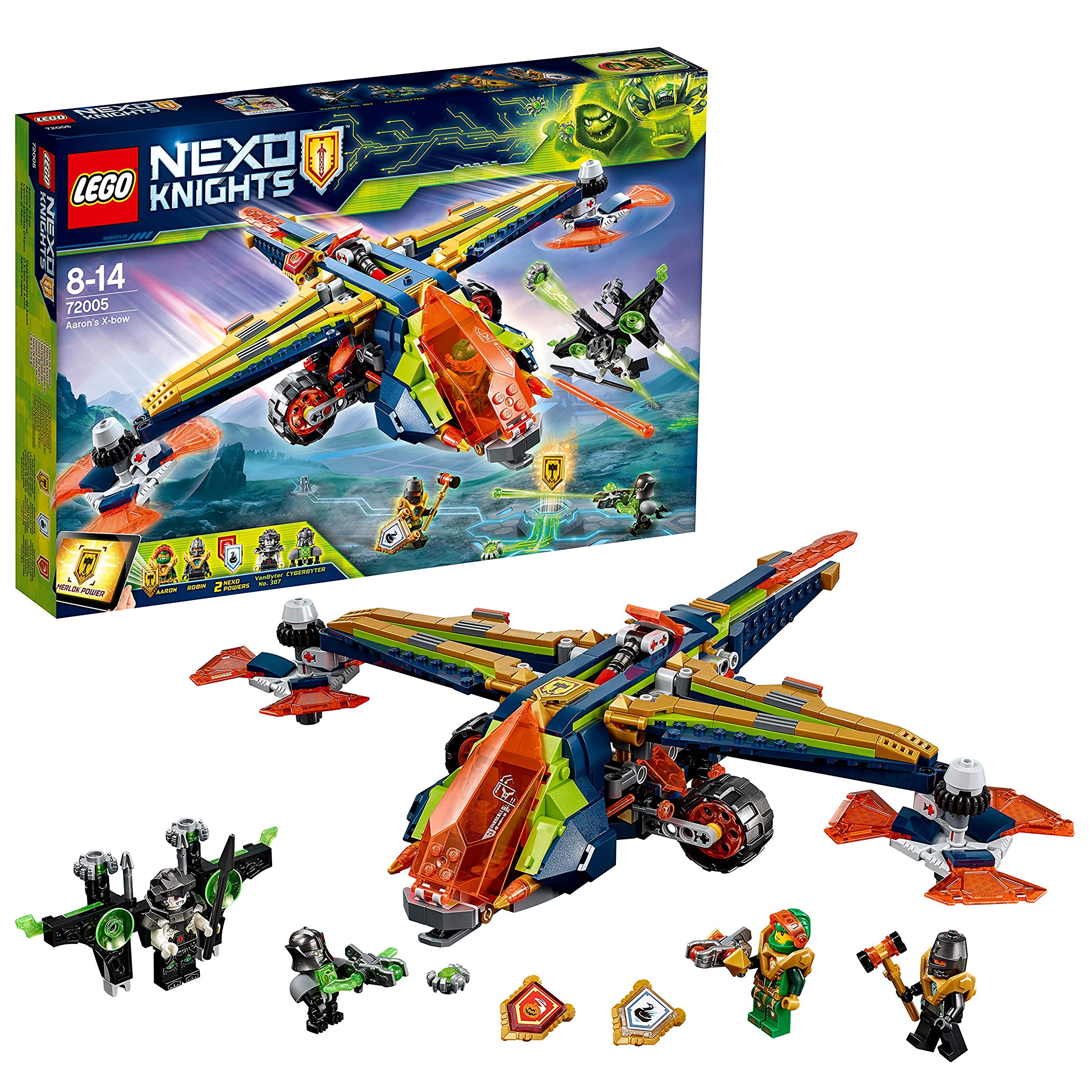 Lego Nexo Knights Aarons Crossbow Entertainment Toy For Children