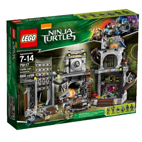 Lego Ninja Turtles Turtle Lair Invasion Building Set