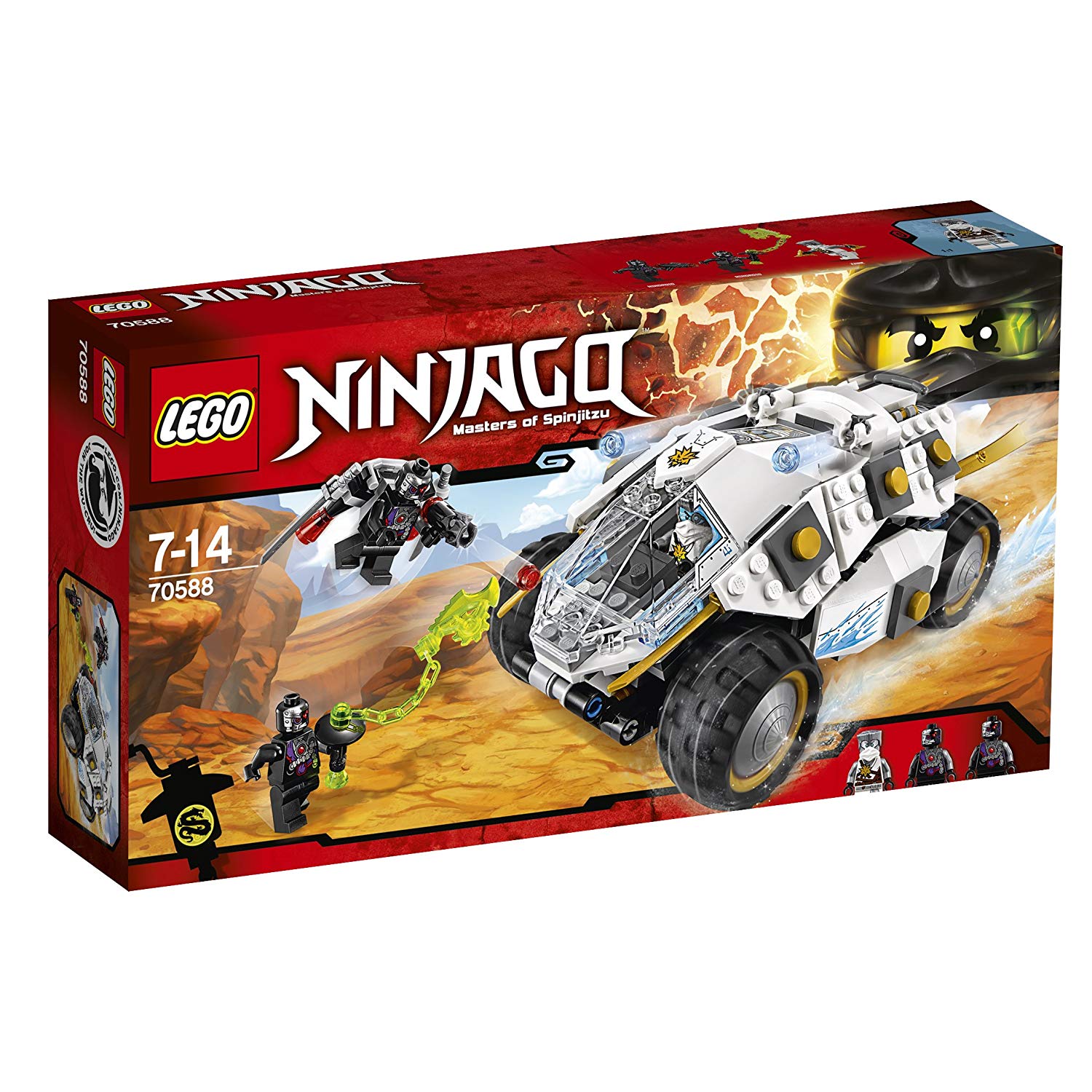 Lego Ninjago Titanium Ninjamobil
