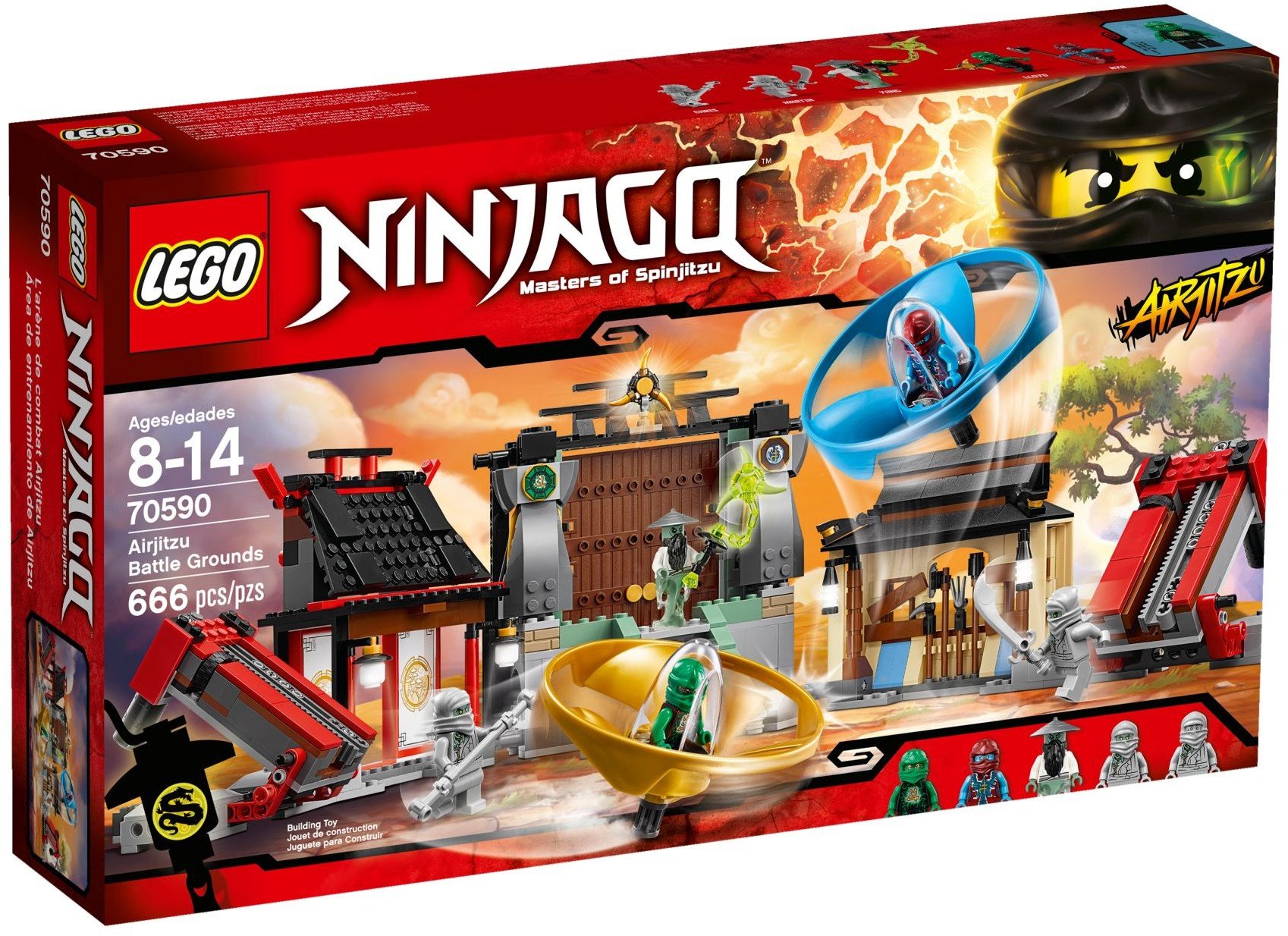 Lego Ninjago Airjitzu Tournament Arena