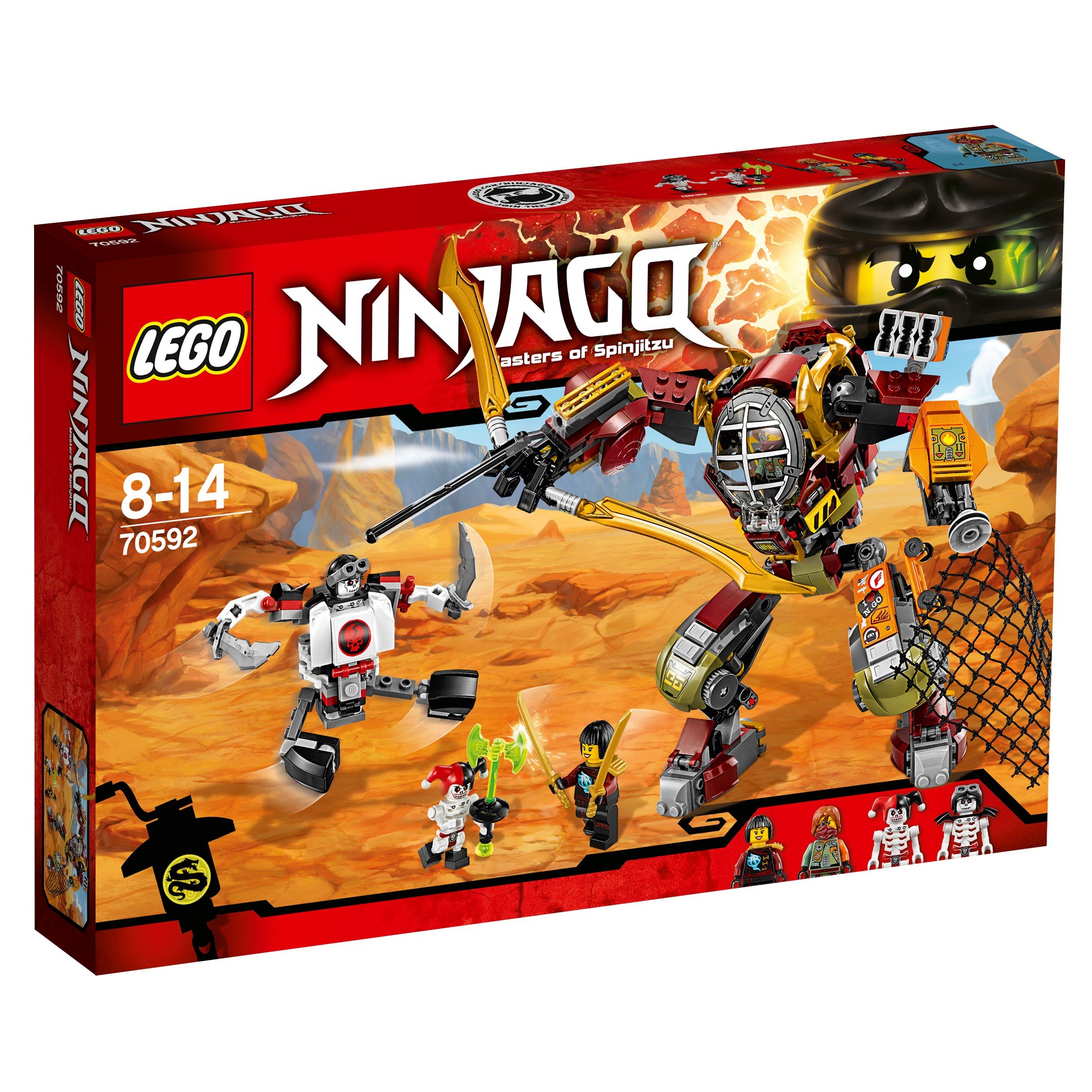 Lego Ninjago Treasure Graber Mec Ninjago