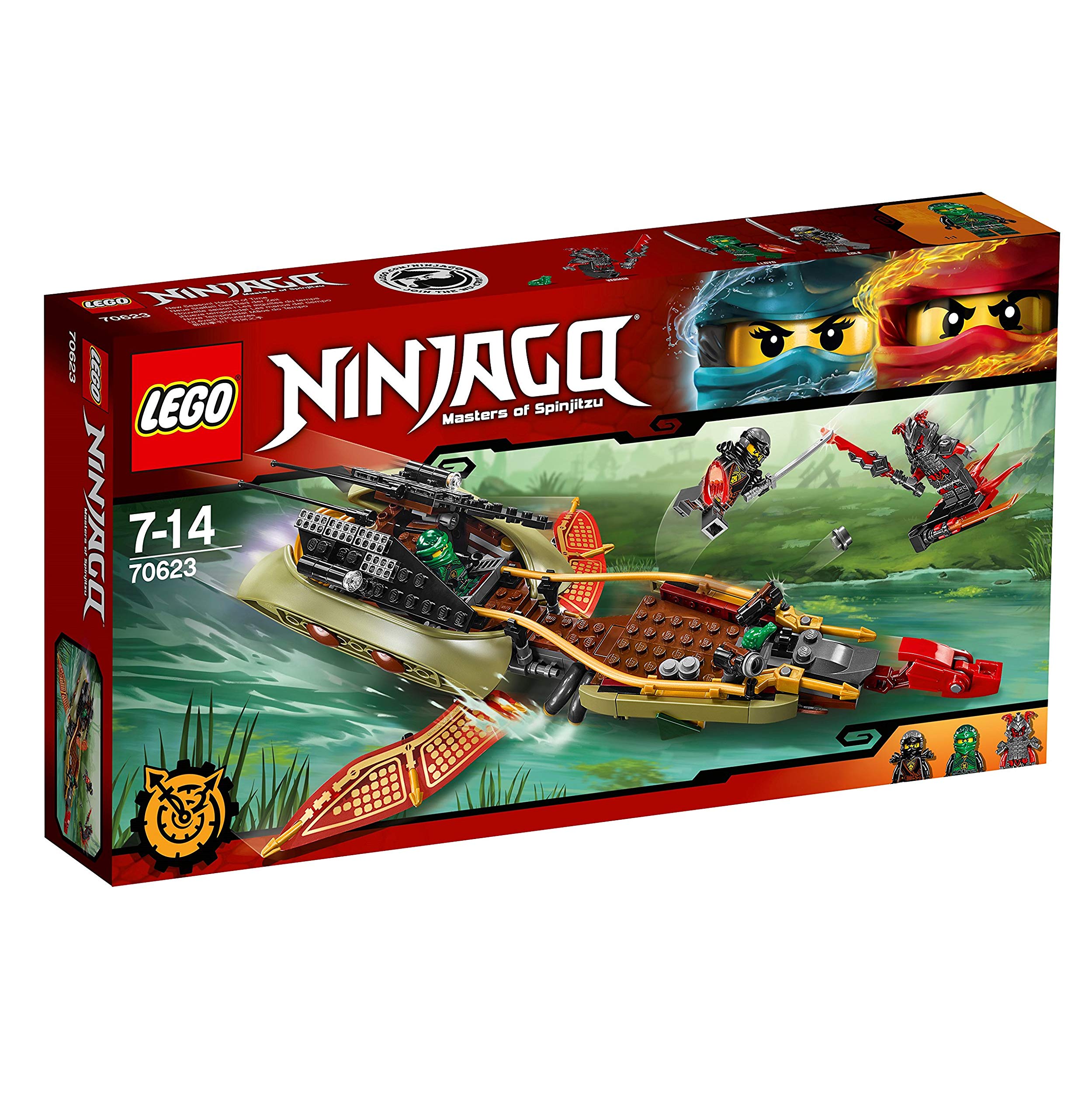 Lego Ninjago Shadow Of The Ninja Seglers Unisex Flight Bag Fun Toy