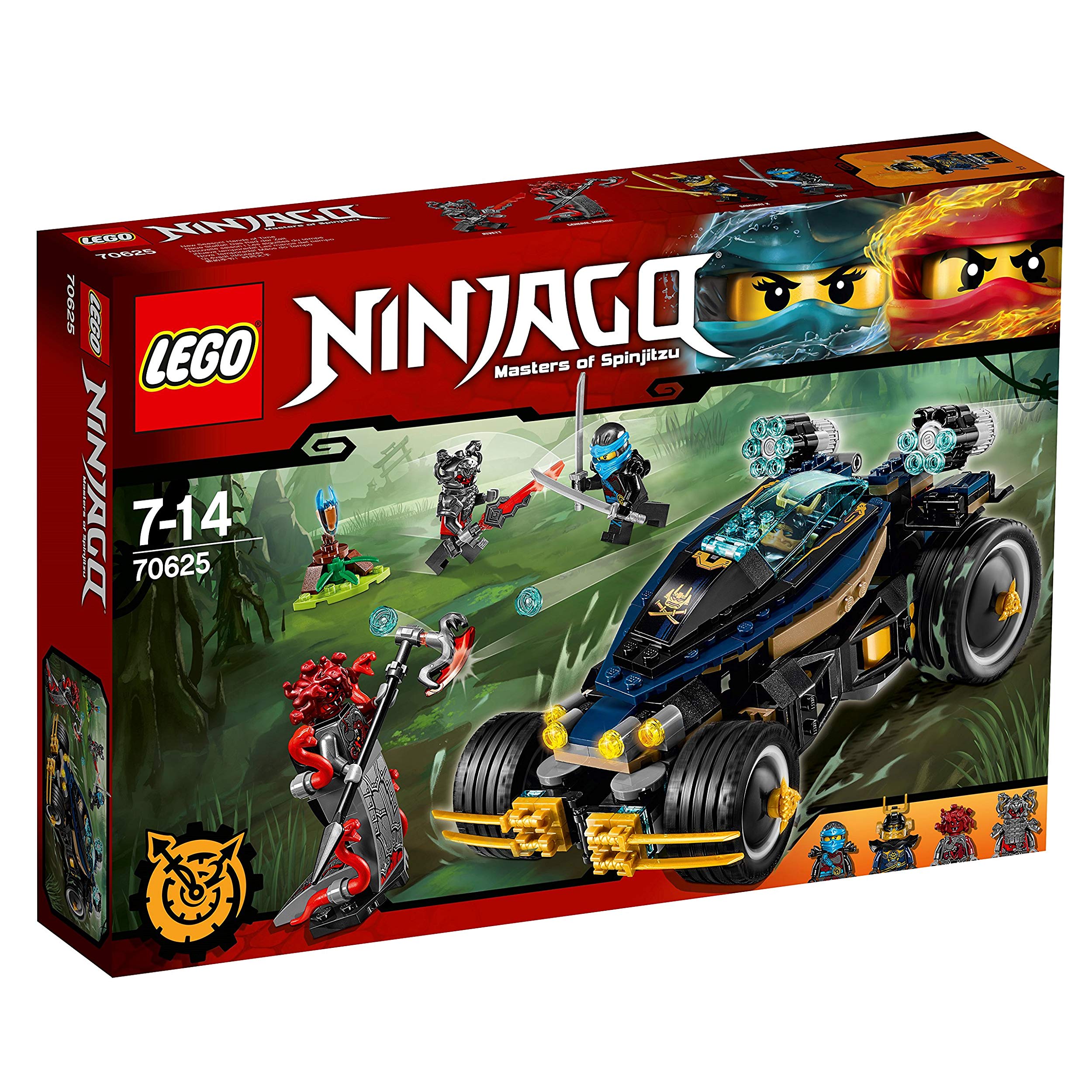 Lego Ninjago Samurai Turbomobil Fun Toy For Boys And Girls