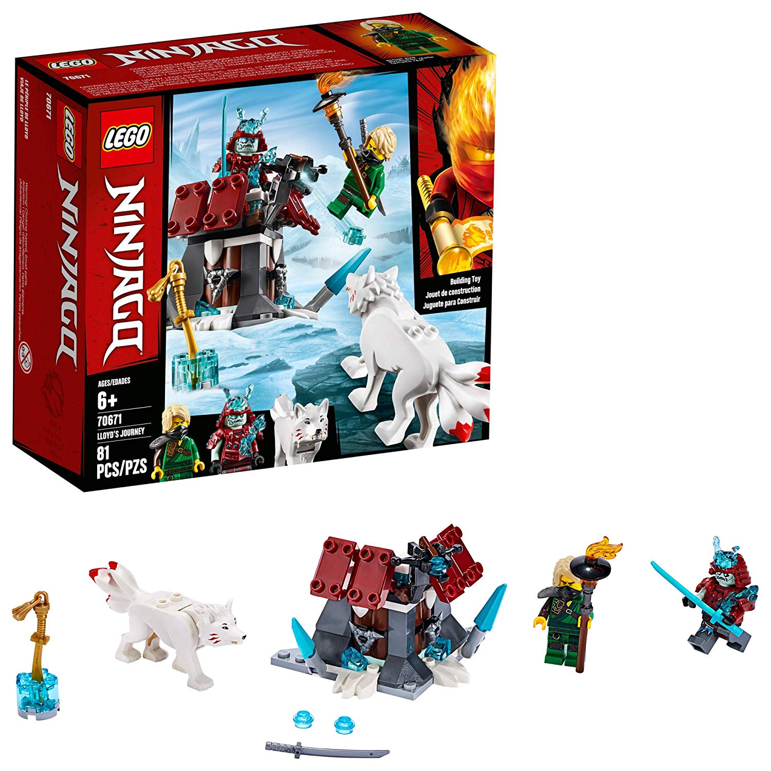 Lego Ninjago 70671 Attack Of The Ice Samurai (81 Pieces)