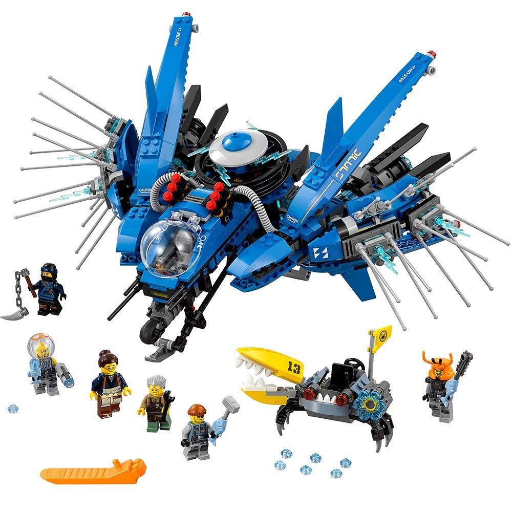 Lego Ninjago 876 Piece Movie Lightning Jet Construction Set 70614