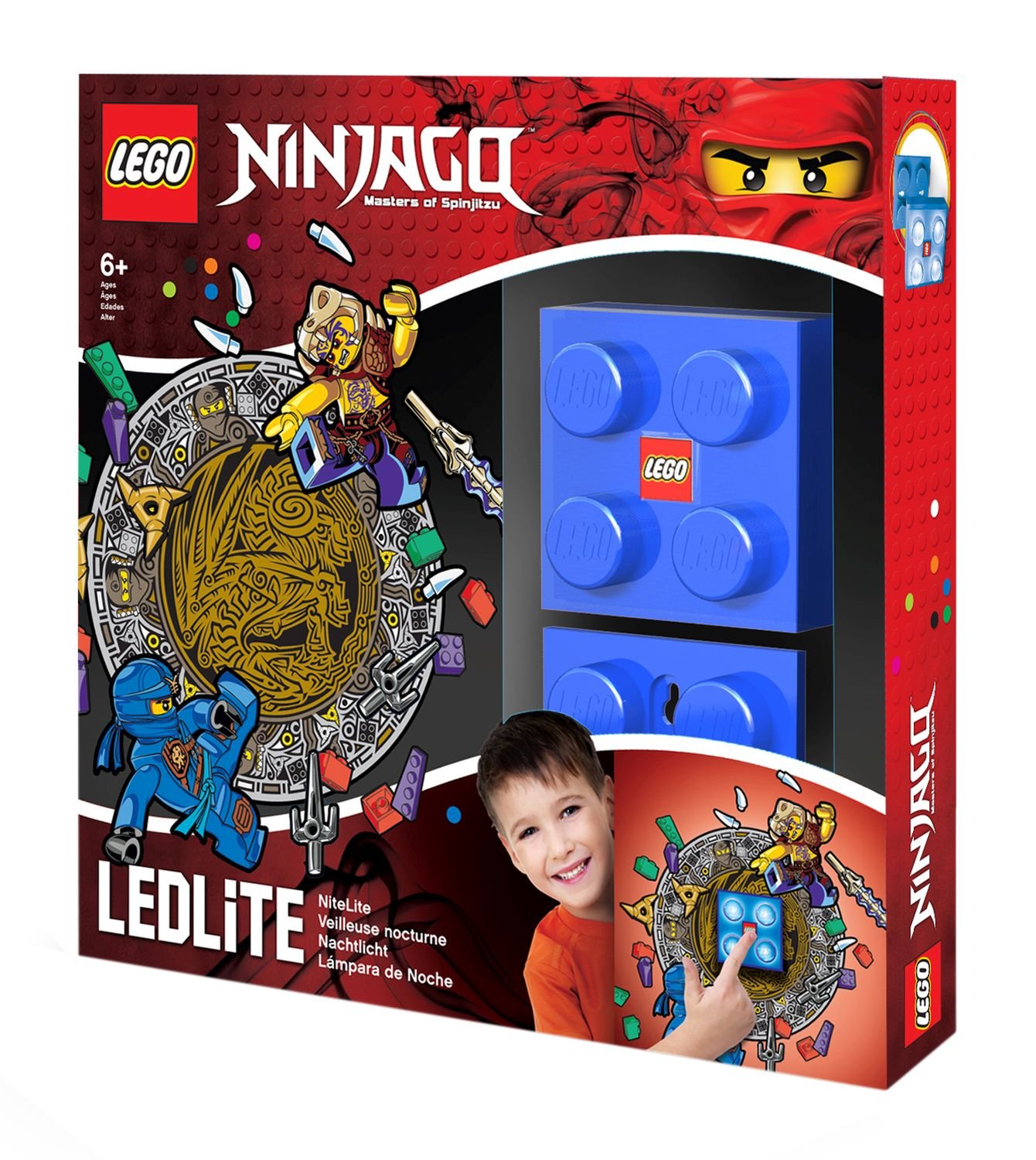 Lego Ninjago Jay Wall Light X Cm Iq
